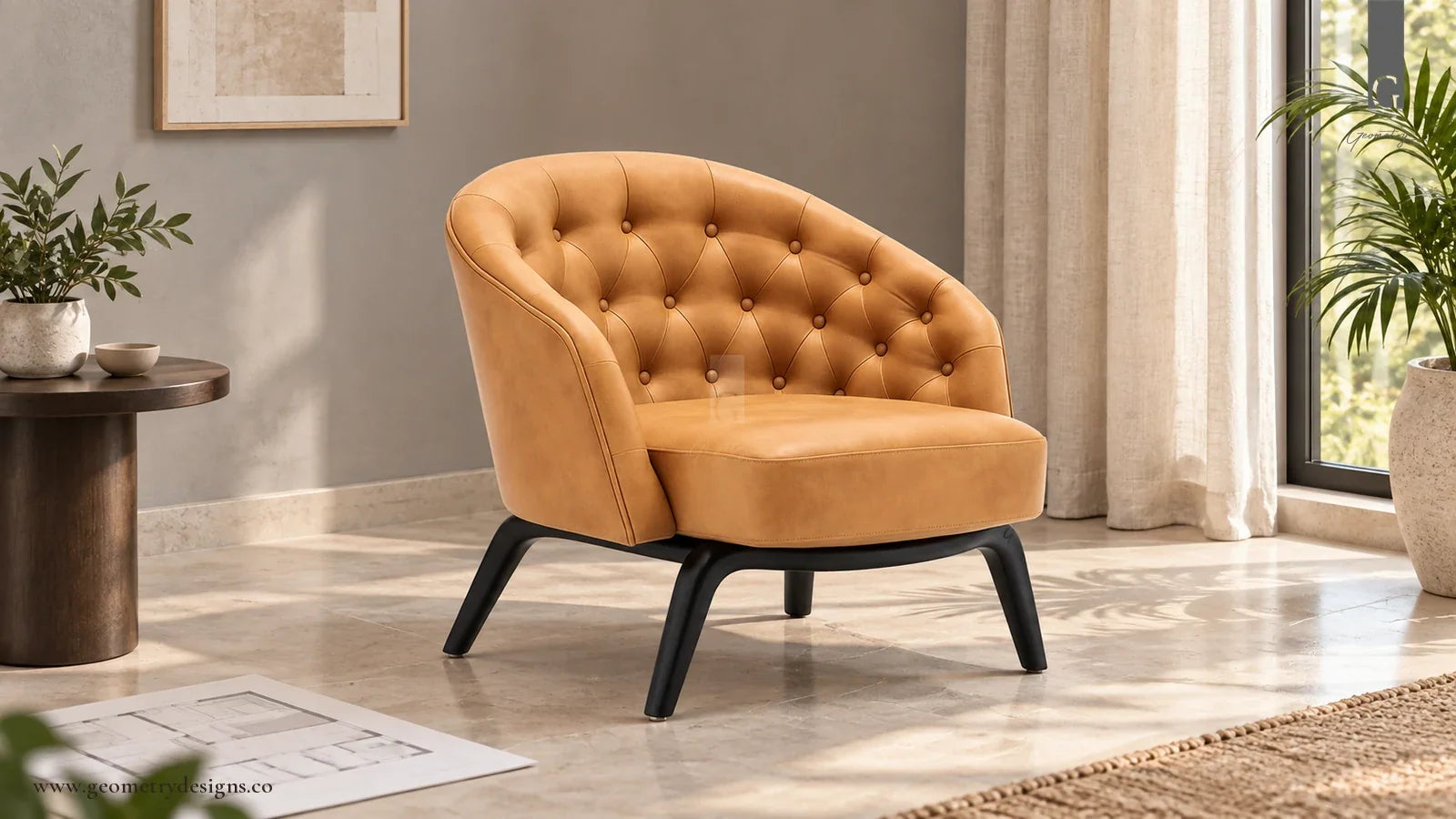 Compact Chair: Footprint Versus Seat | Geometry Designs
