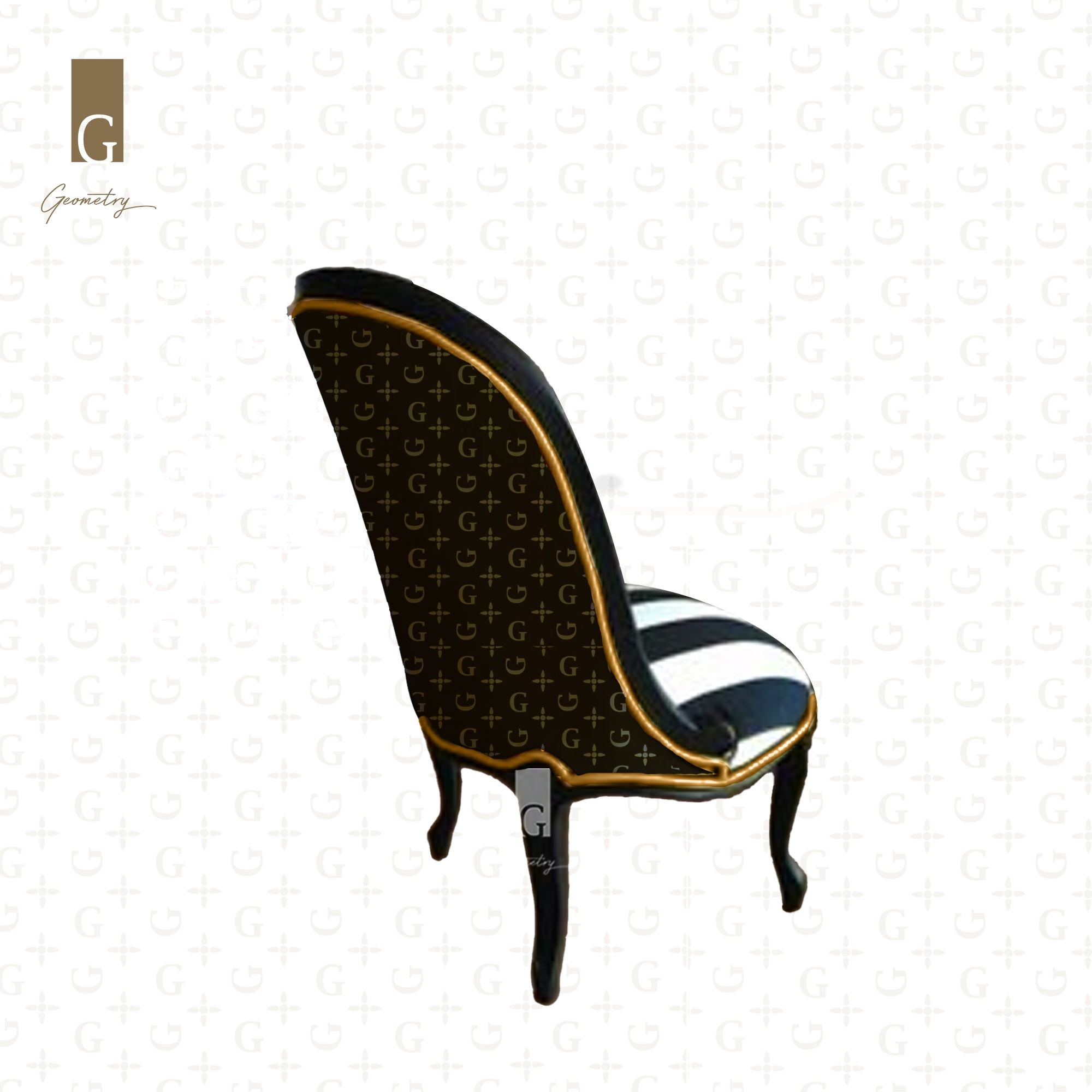 Alpen Stripe Accent Chair