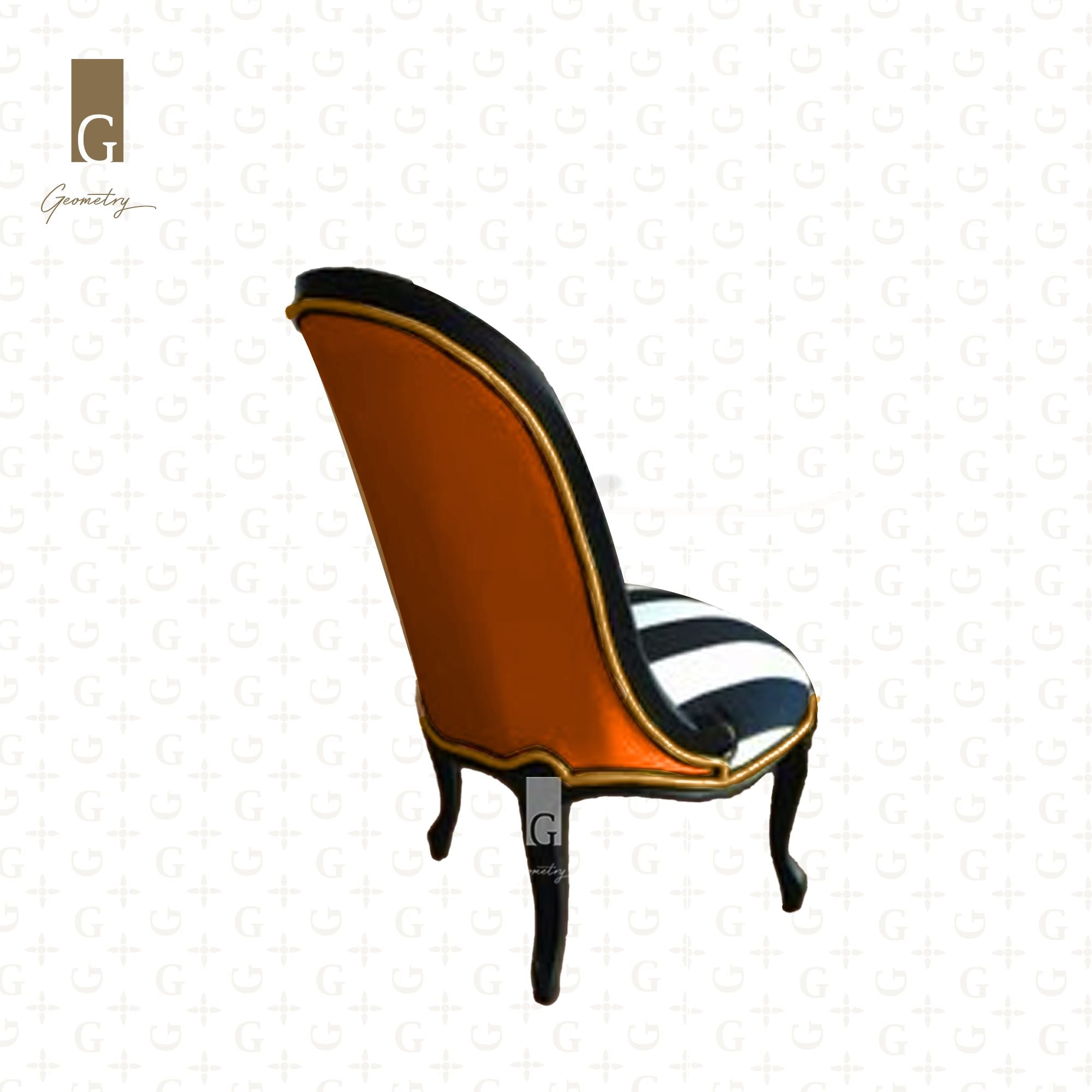 Alpen Stripe Accent Chair