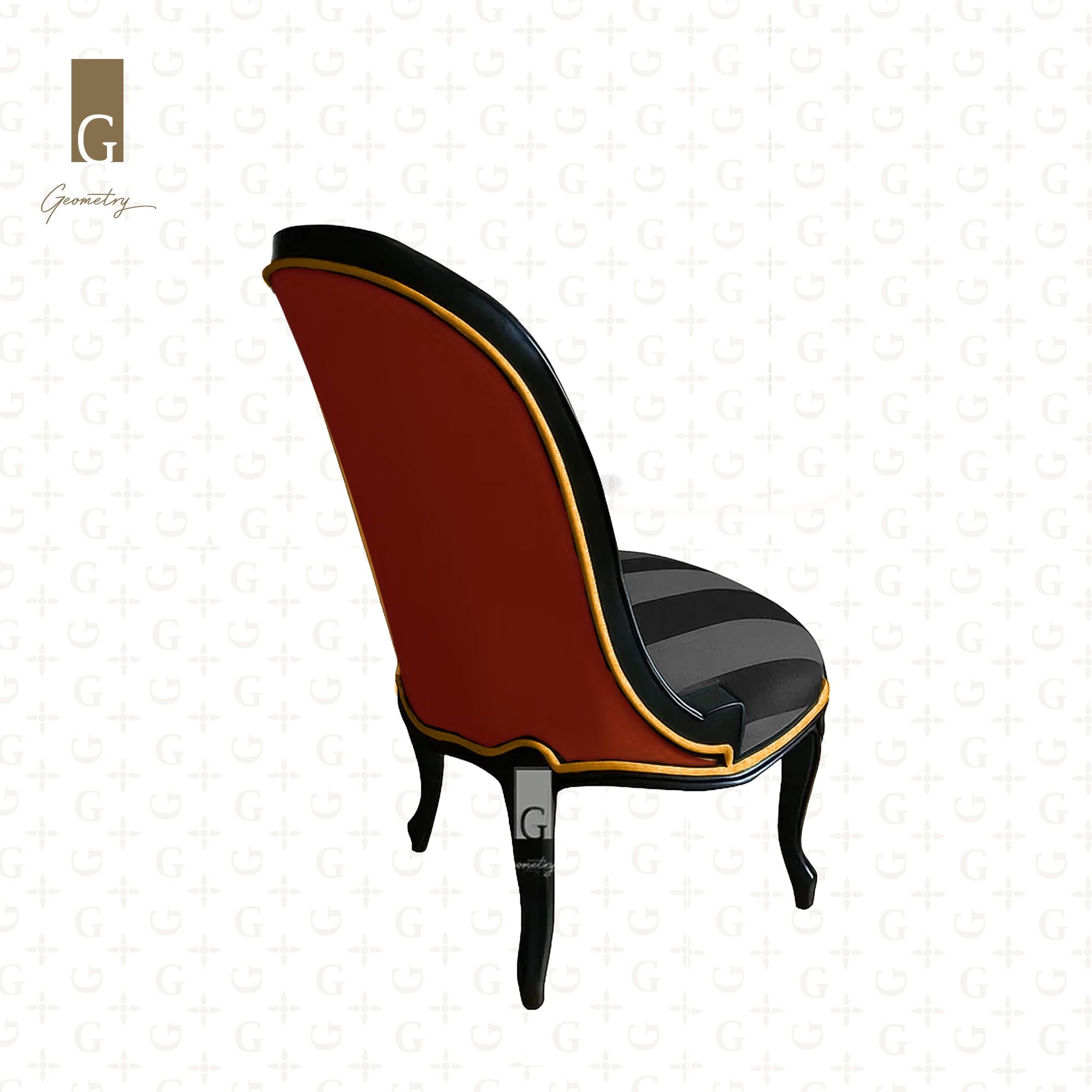 Alpen Stripe Accent Chair