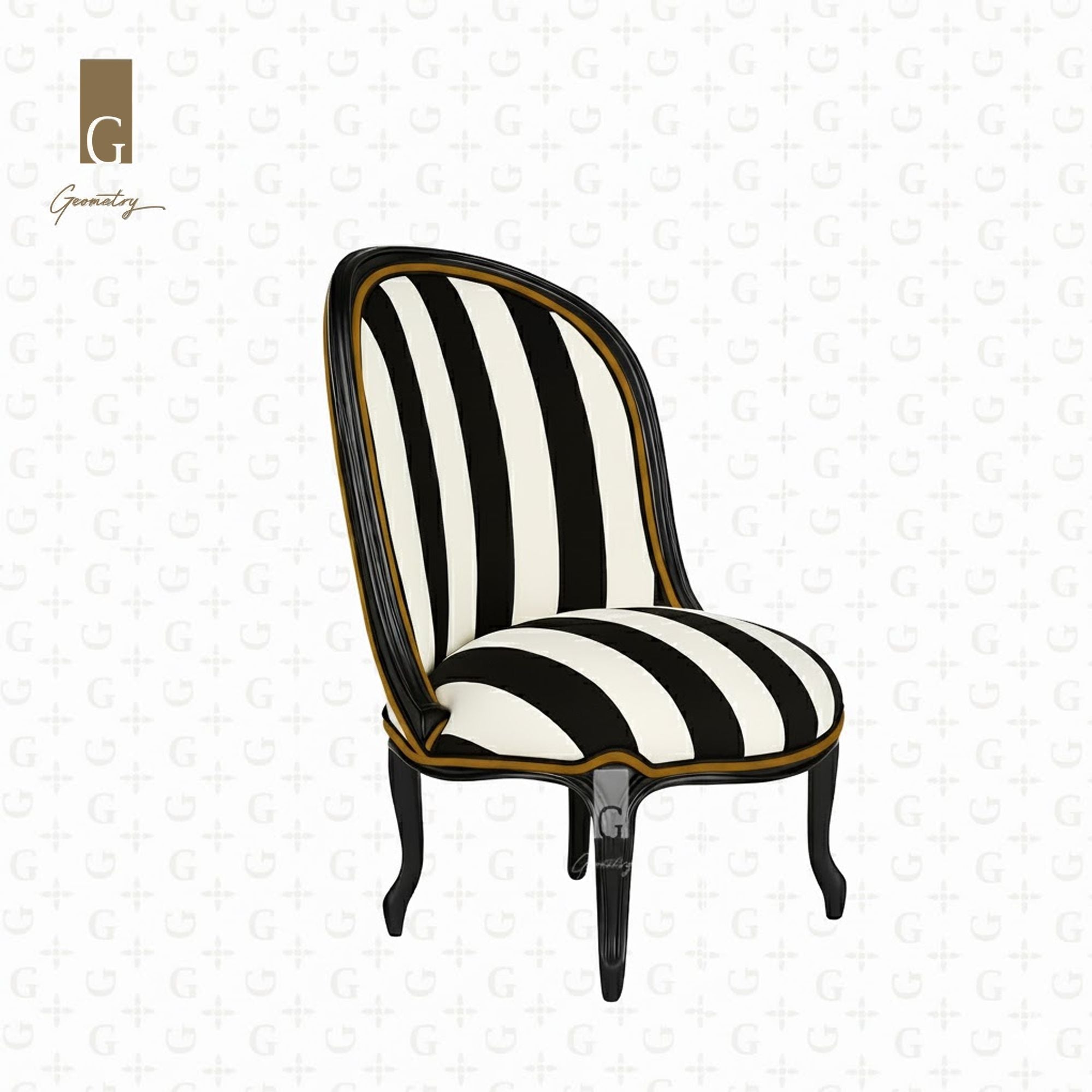 Alpen Stripe Accent Chair