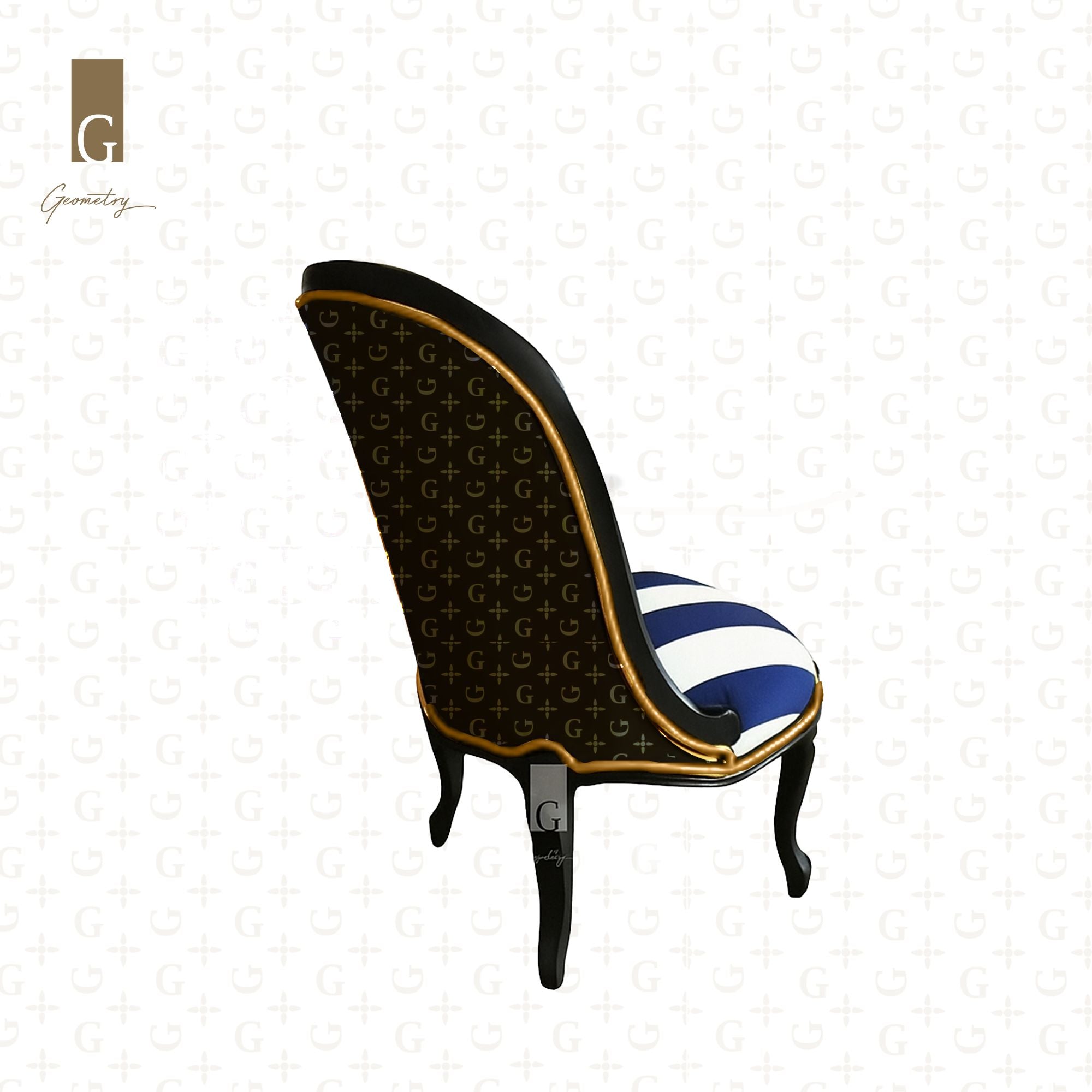 Alpen Stripe Accent Chair