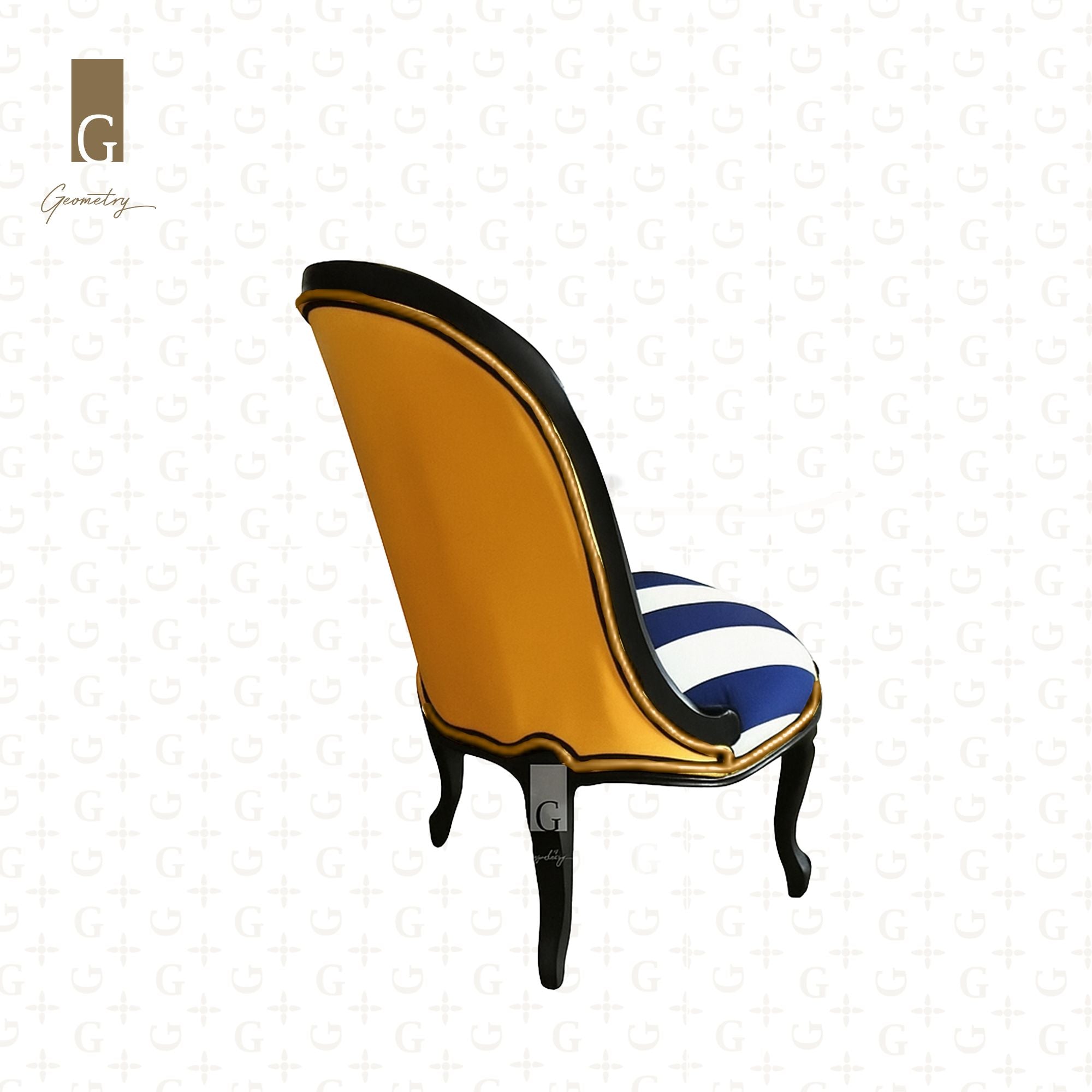 Alpen Stripe Accent Chair