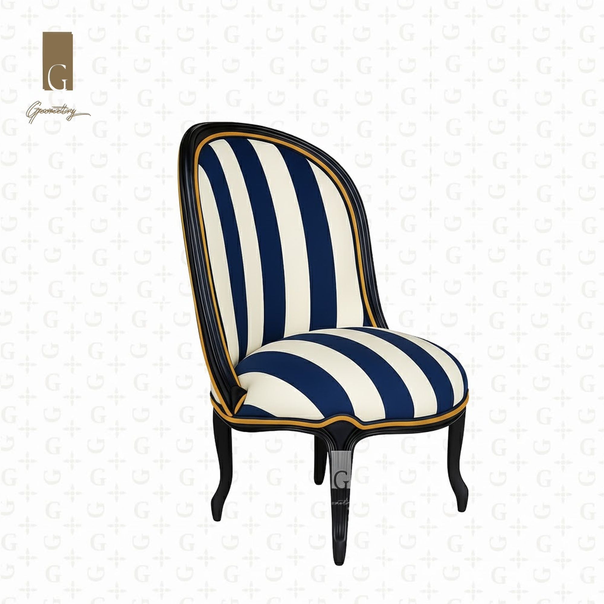 Alpen Stripe Accent Chair