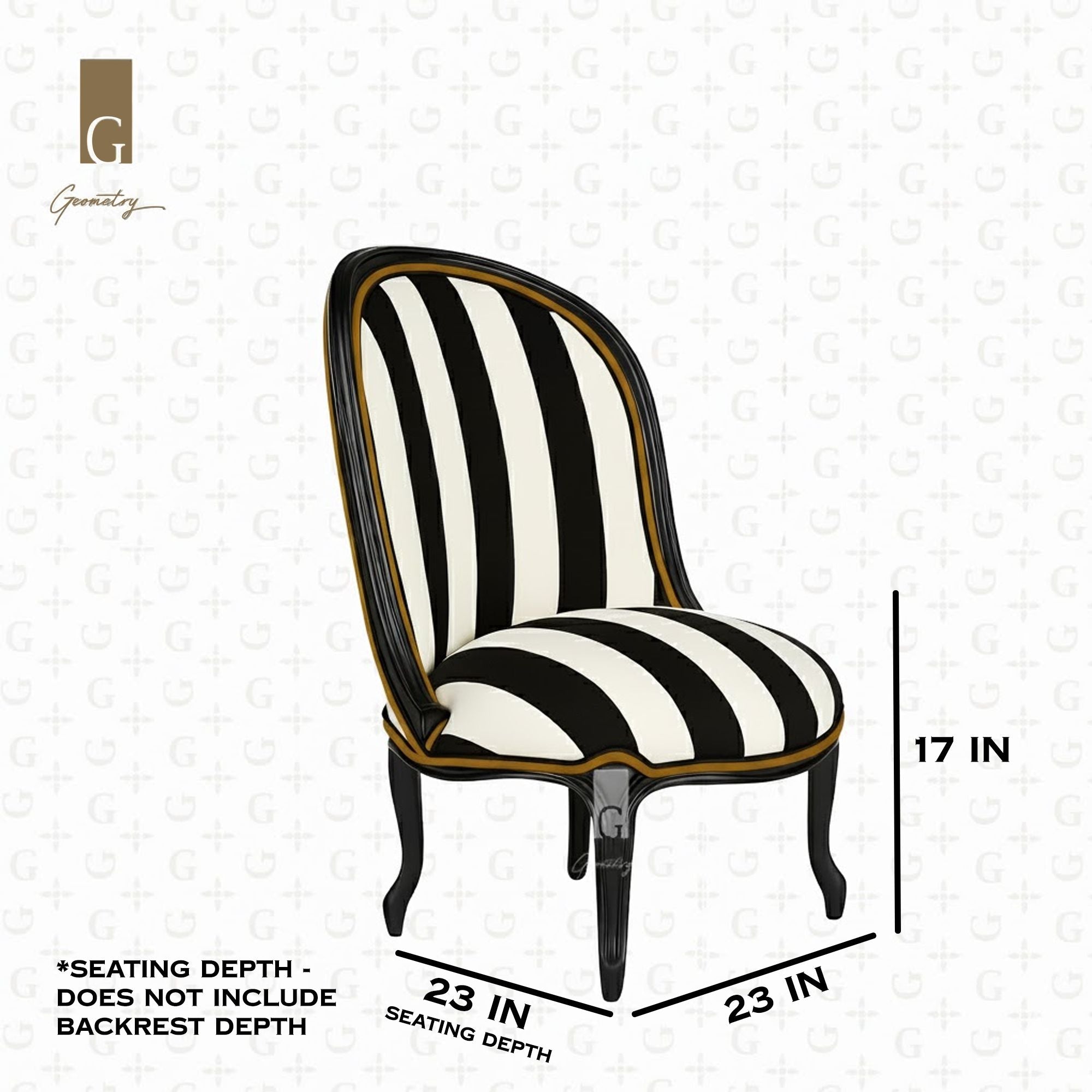 Alpen Stripe Accent Chair