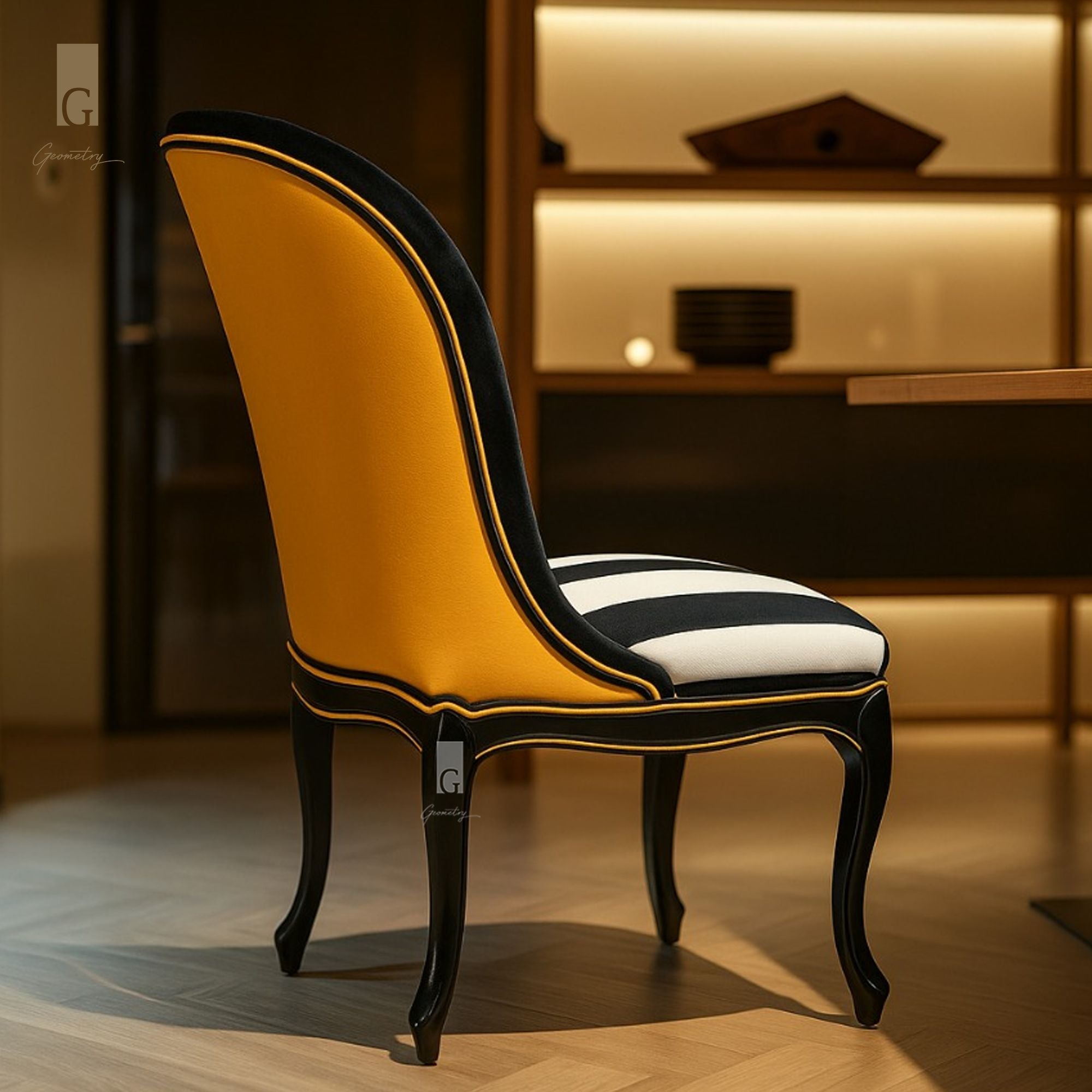 Alpen Stripe Accent Chair