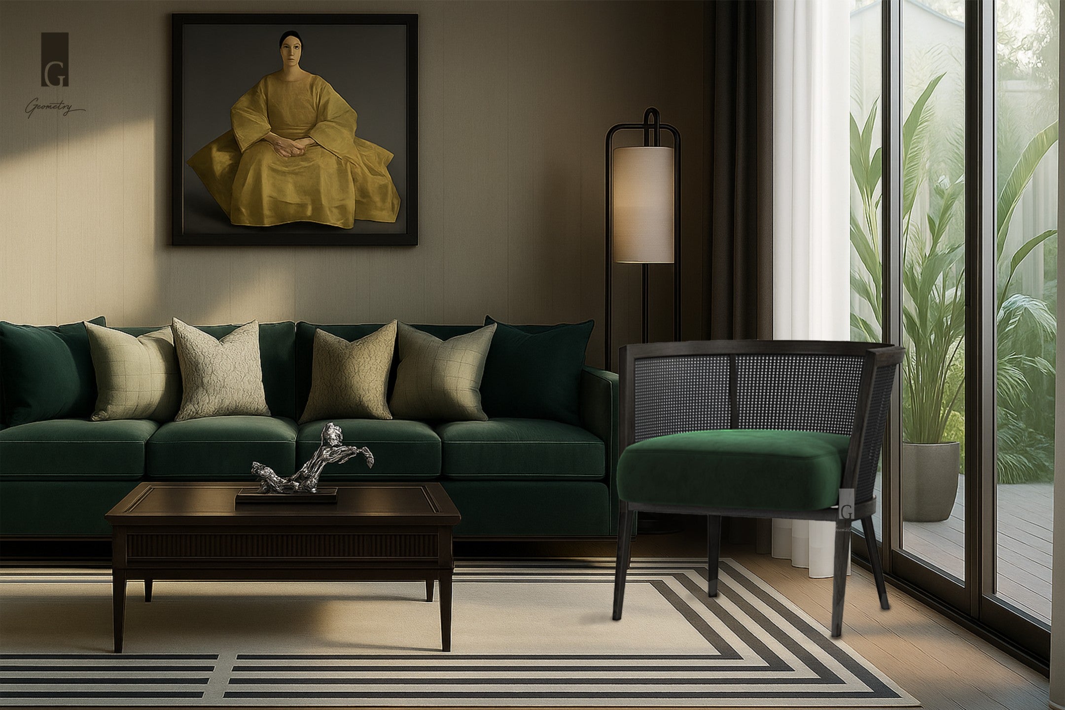 Cane-it-Be Accent Chair