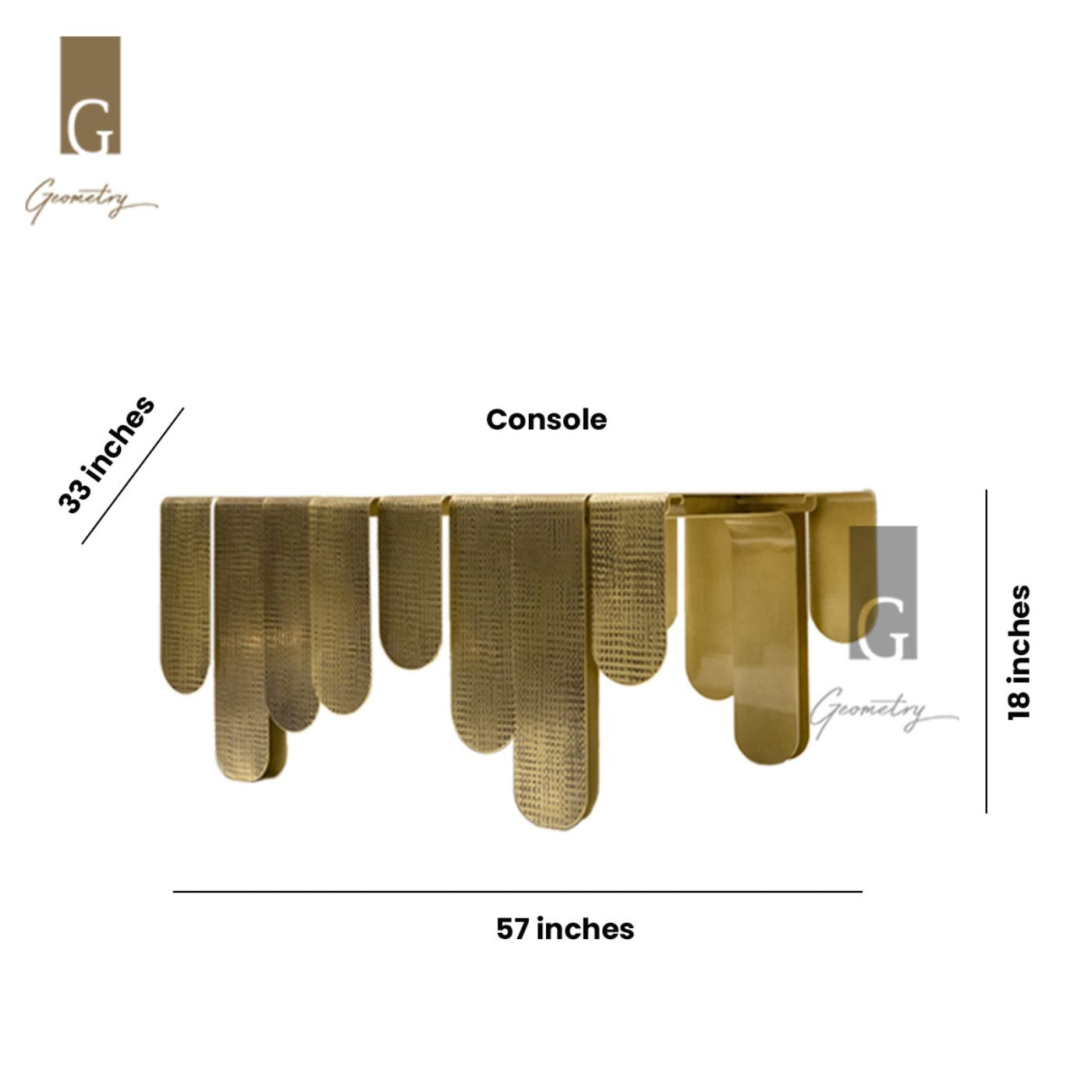 Golden Cascade console