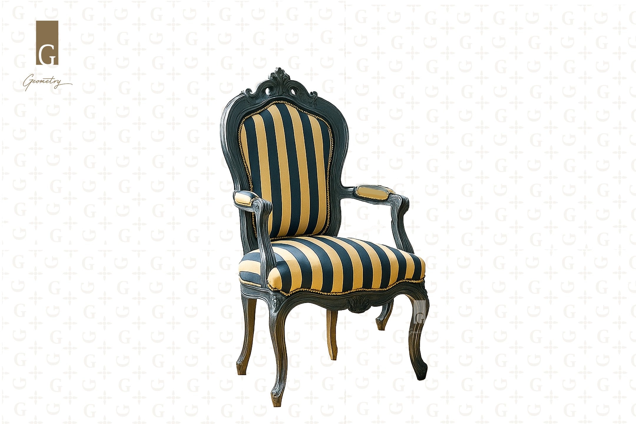 Maison Stripe Armchair