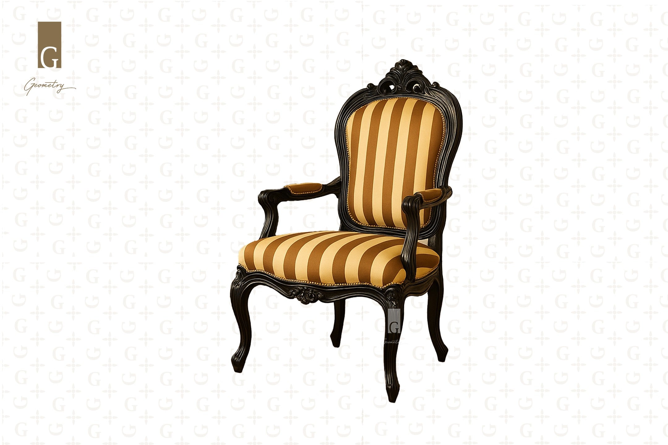 Maison Stripe Armchair