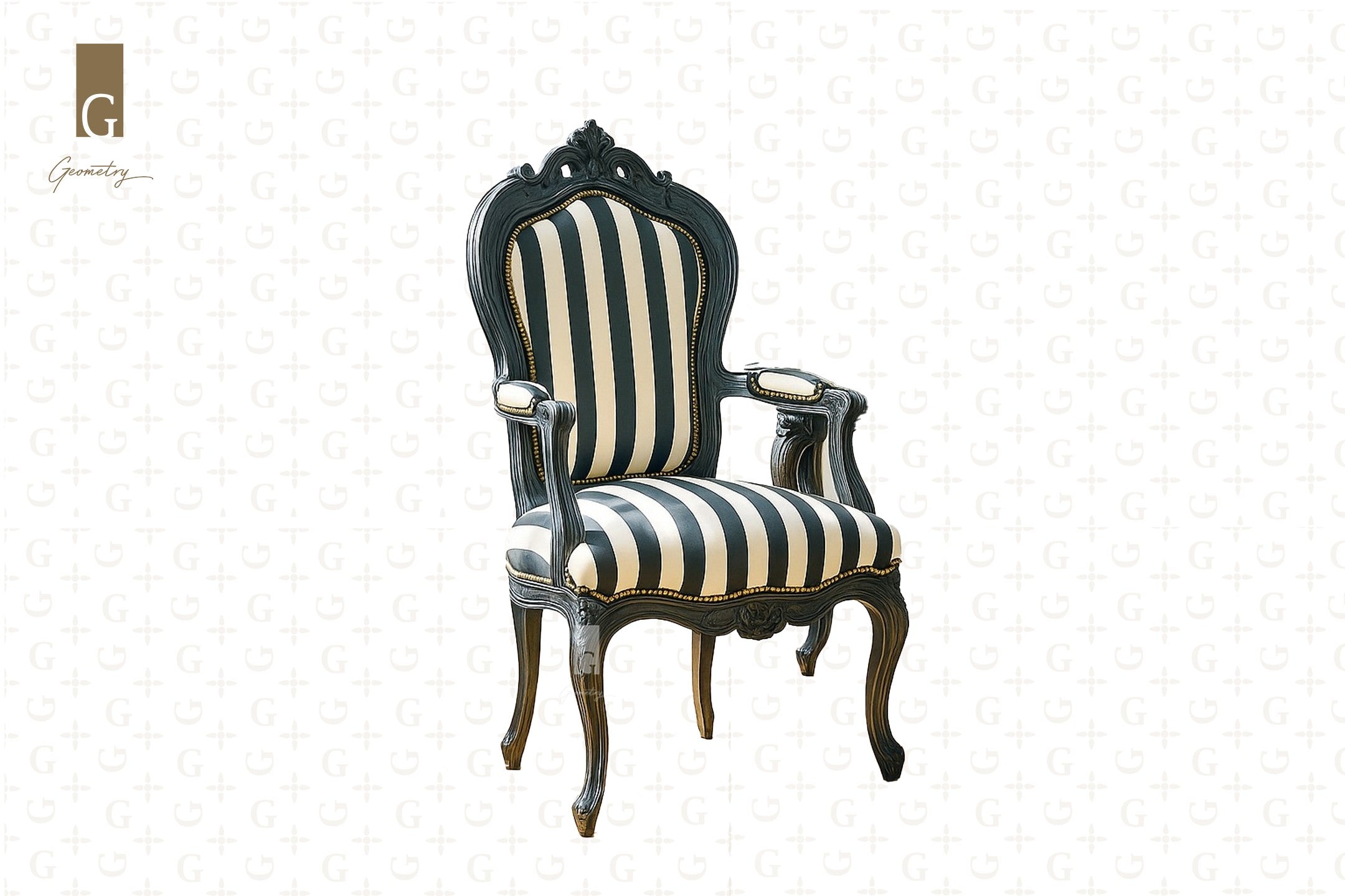 Maison Stripe Armchair