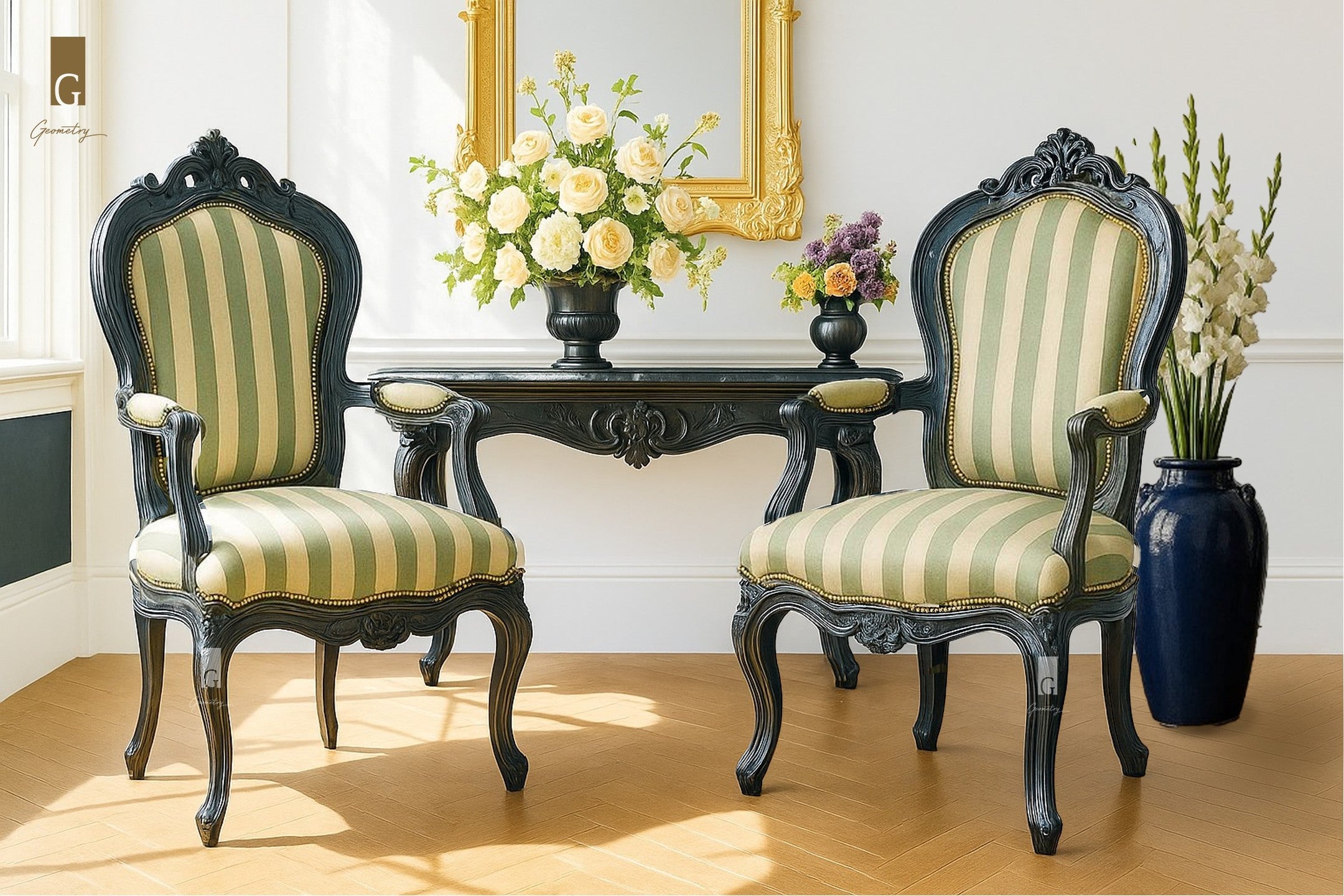 Maison Stripe Armchair