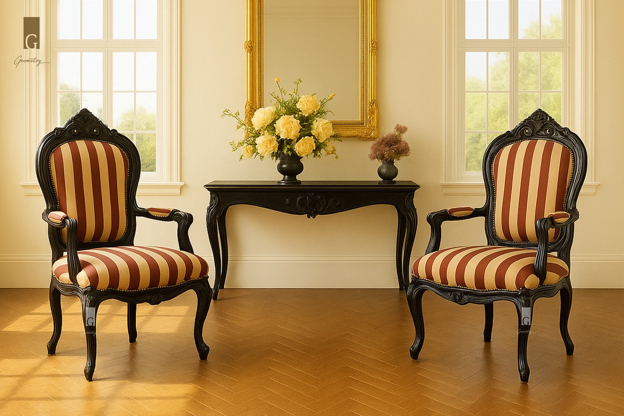 Maison Stripe Armchair