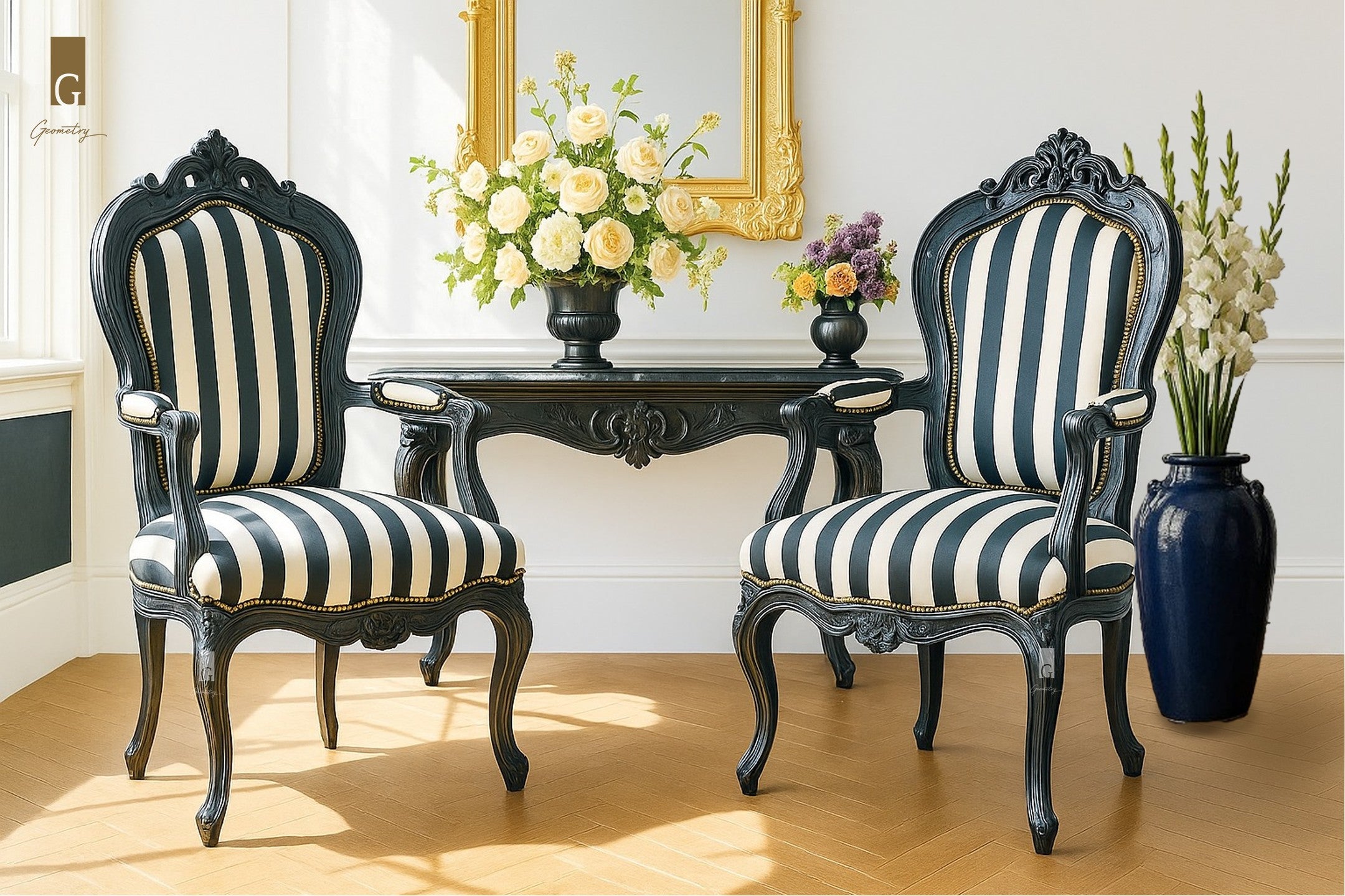 Maison Stripe Armchair