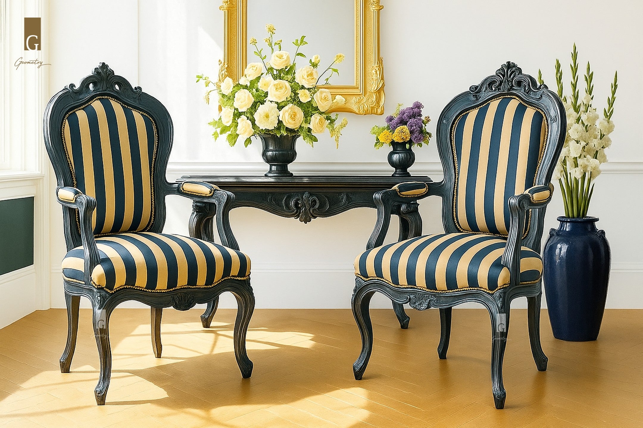 Maison Stripe Armchair