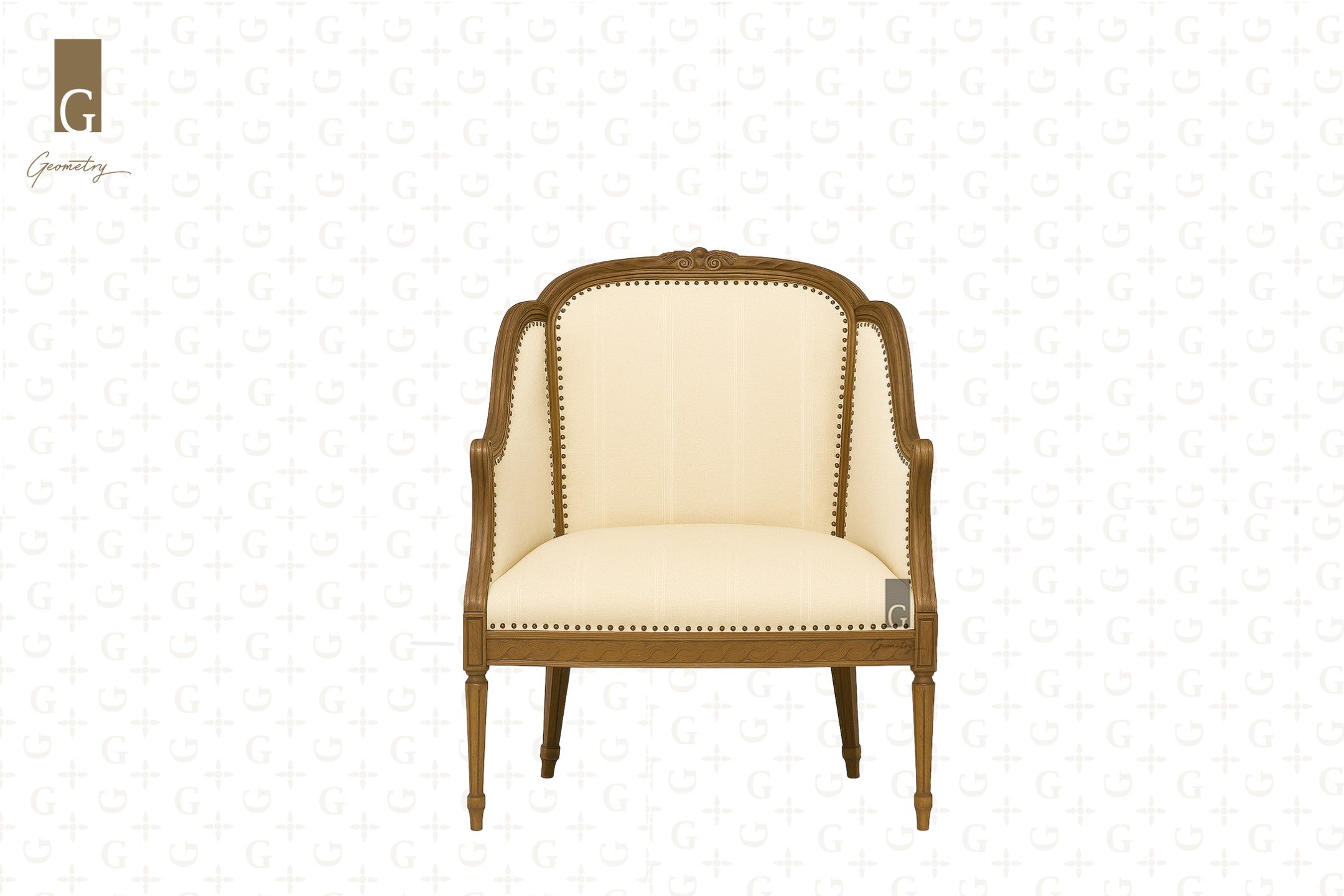 Monarch crest Armchair