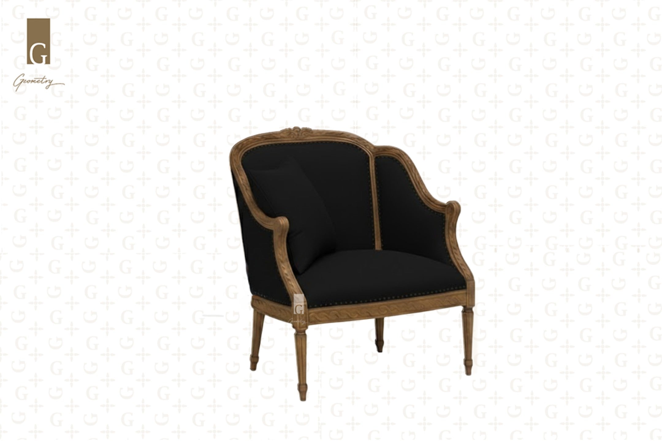 Monarch crest Armchair