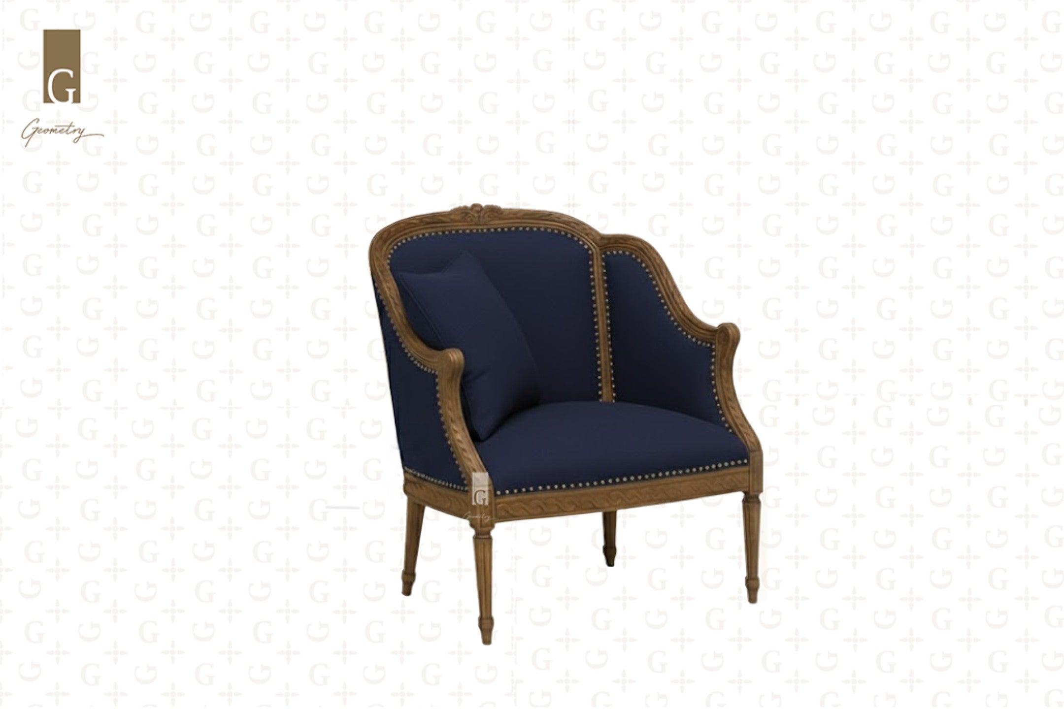 Monarch crest Armchair