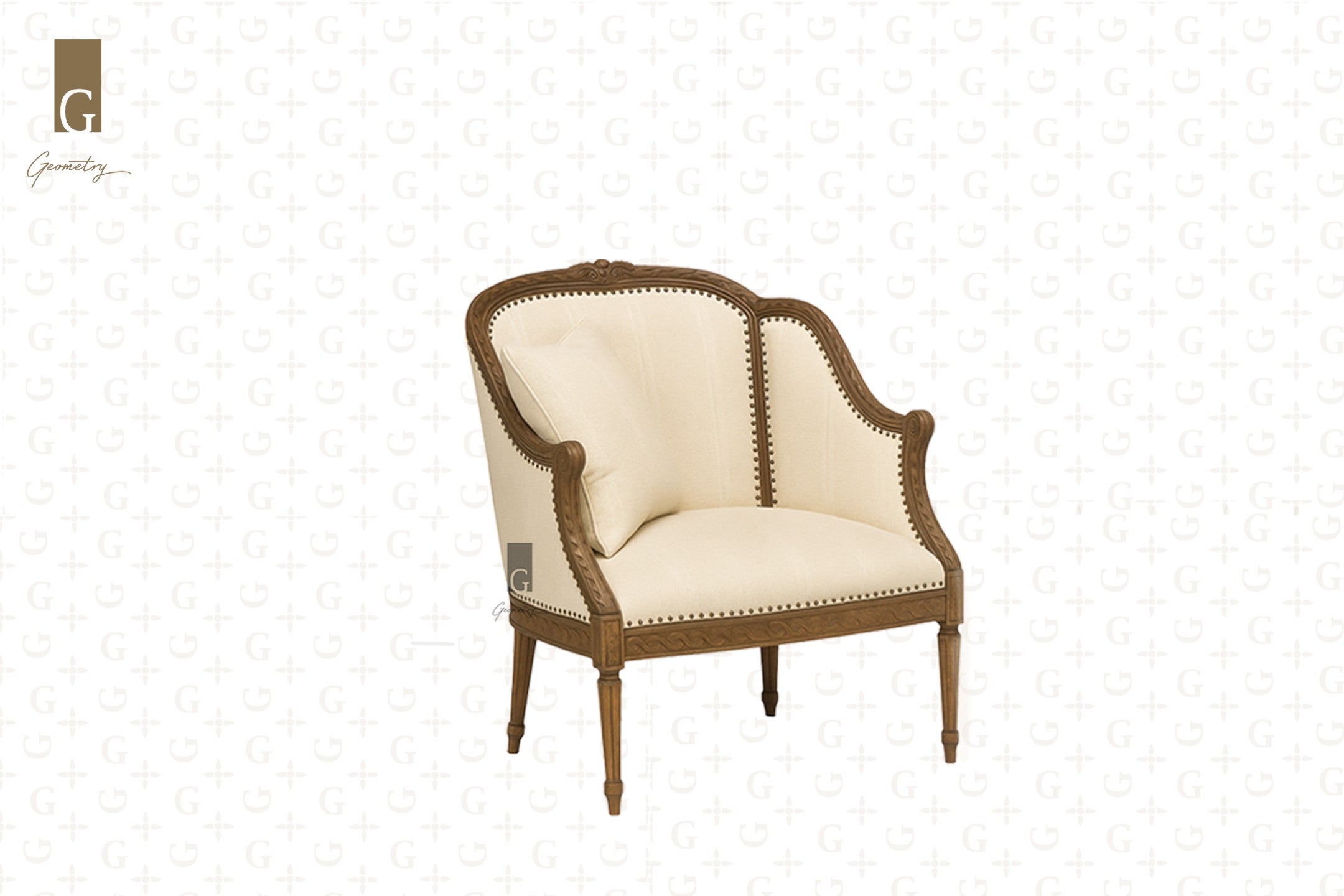 Monarch crest Armchair