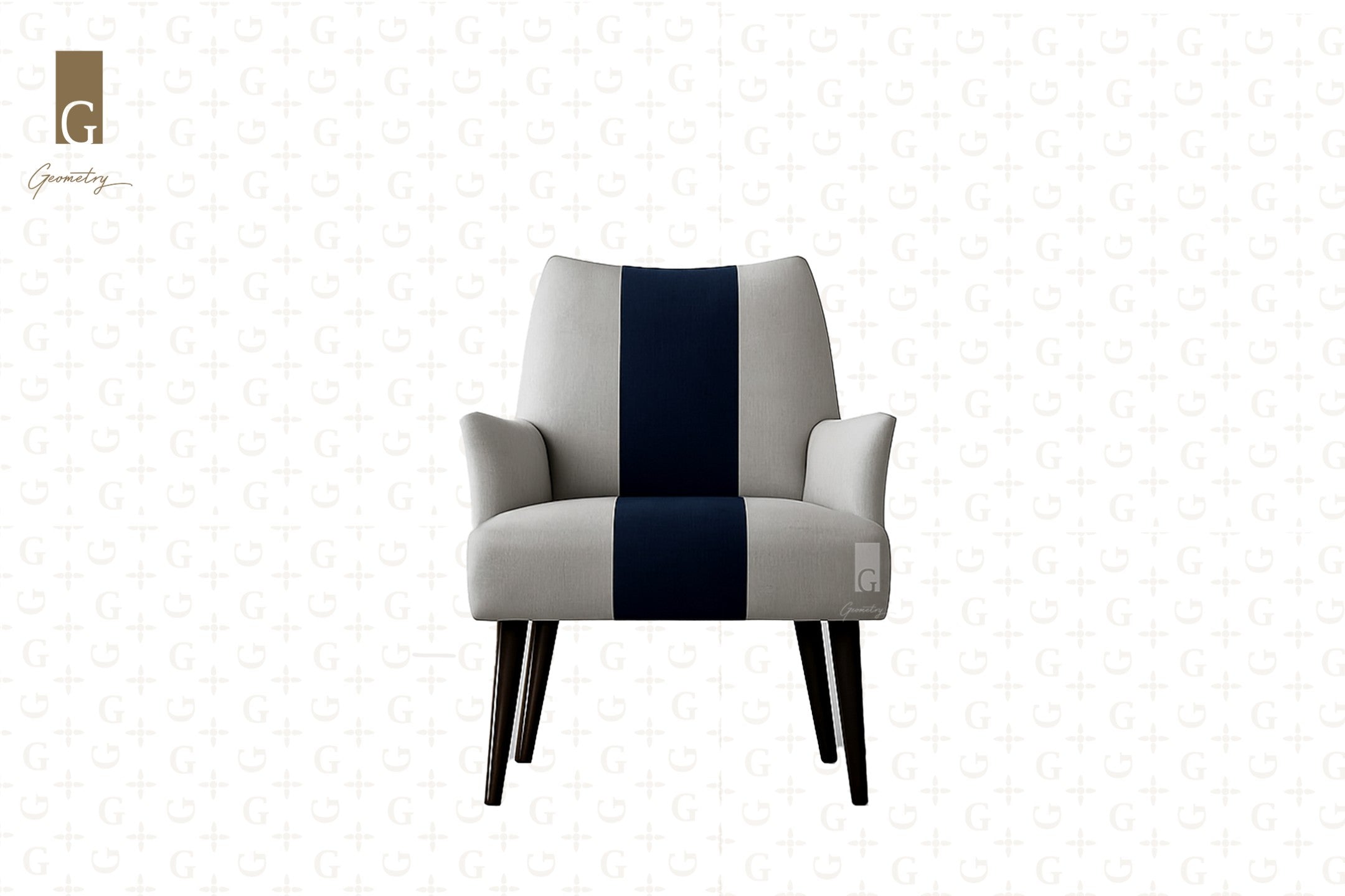 Noho Stripe Armchair