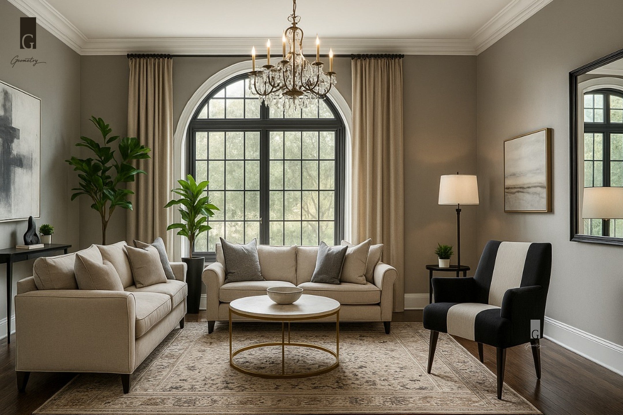 Noho Stripe Armchair