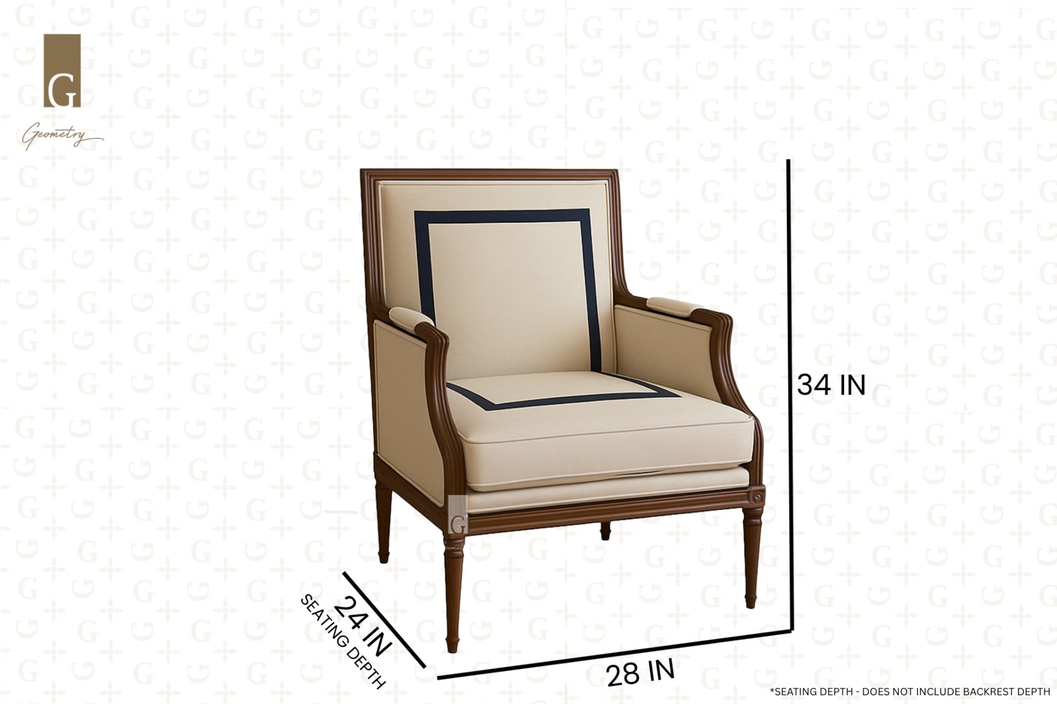 Quadrato Accent Armchair