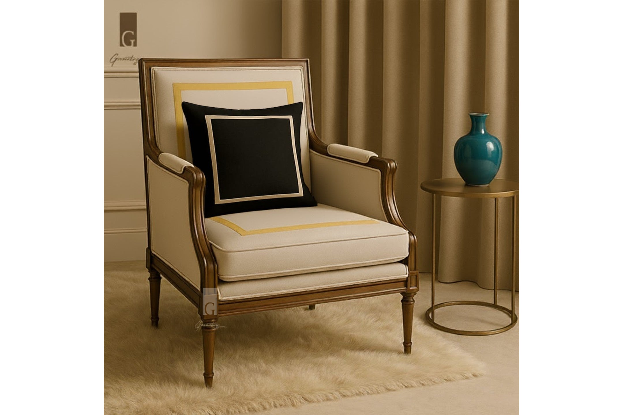 Quadrato Accent Armchair