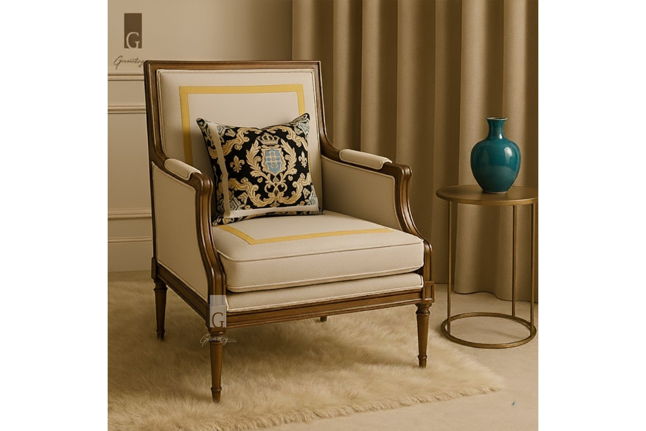 Quadrato Accent Armchair