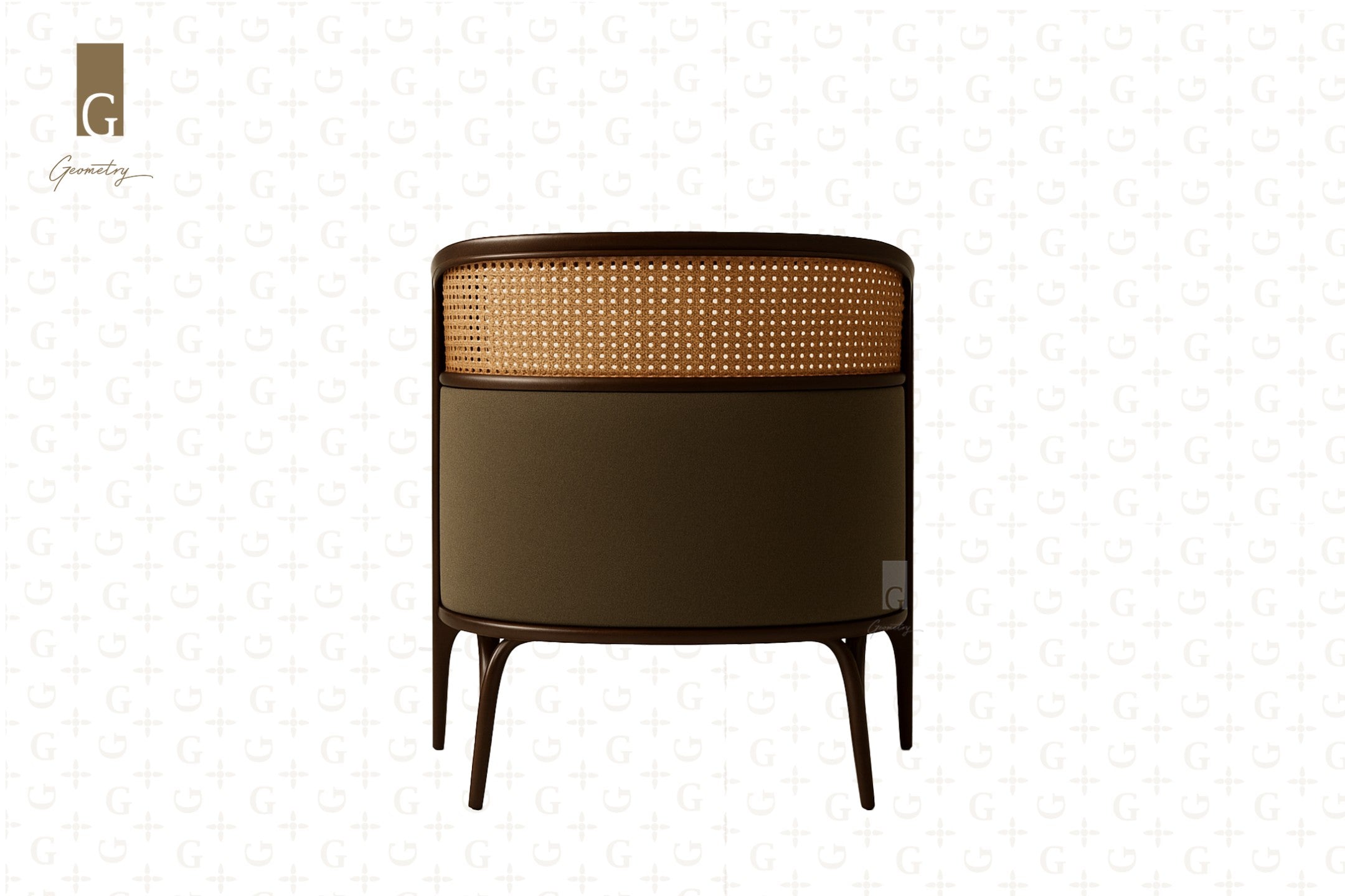 Riviera Cane Accent Chair