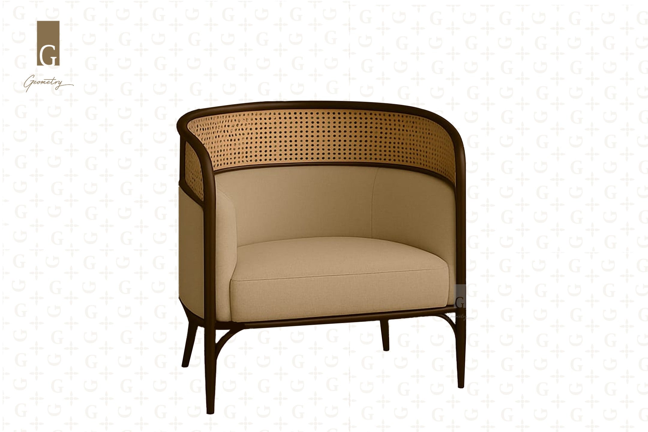 Riviera Cane Accent Chair
