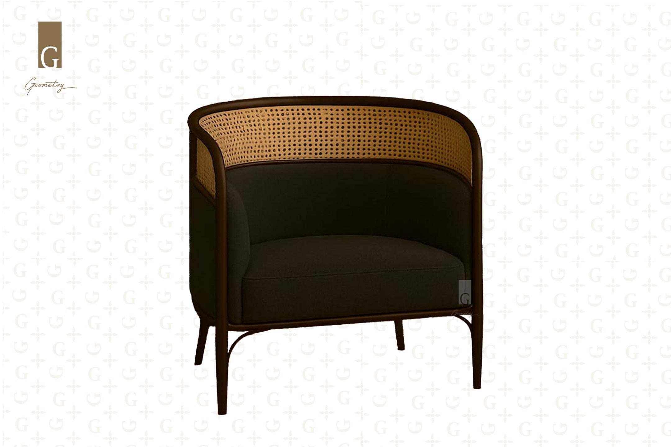 Riviera Cane Accent Chair