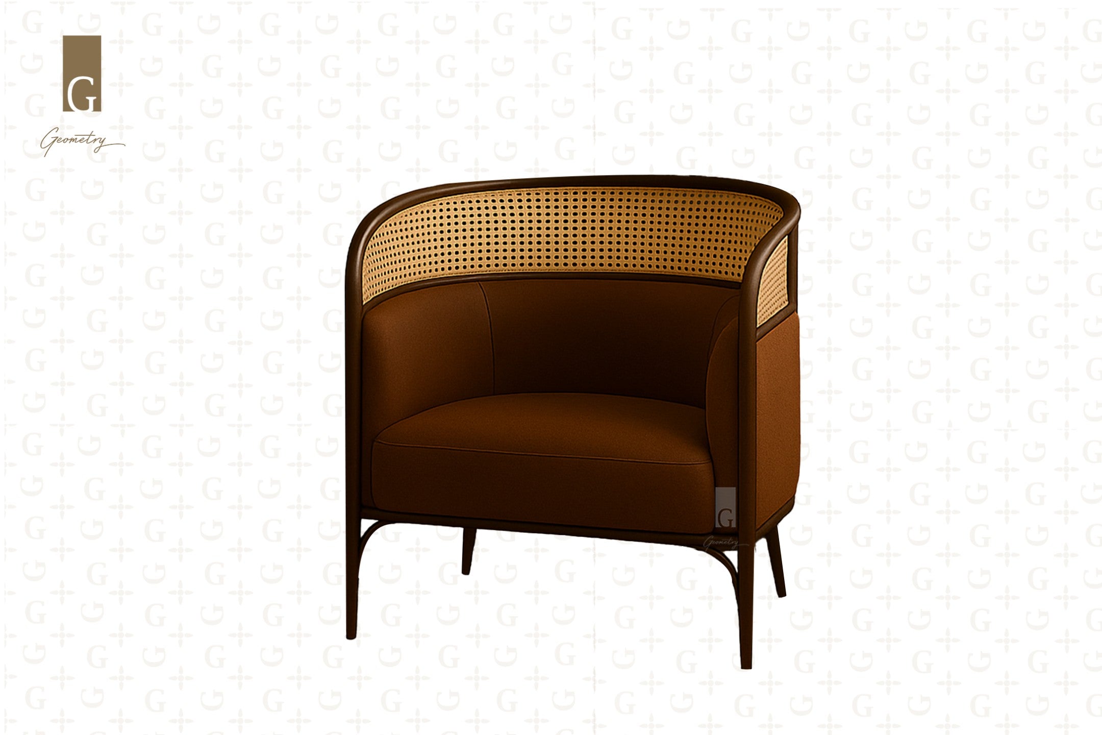 Riviera Cane Accent Chair