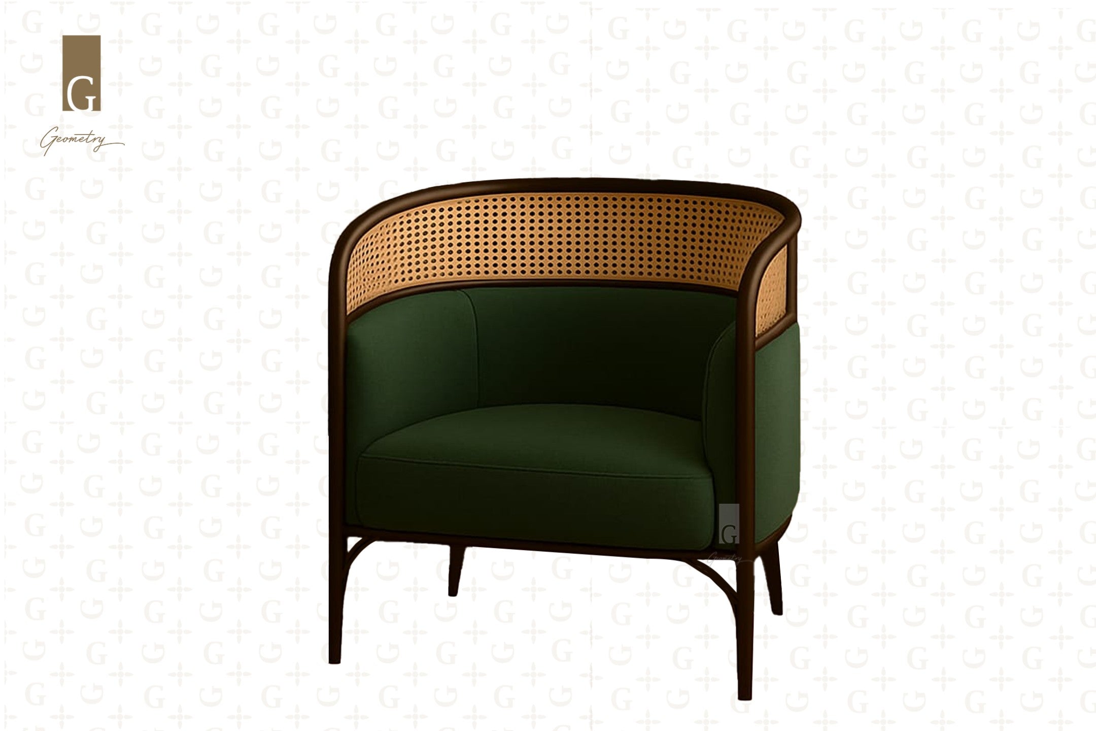 Riviera Cane Accent Chair