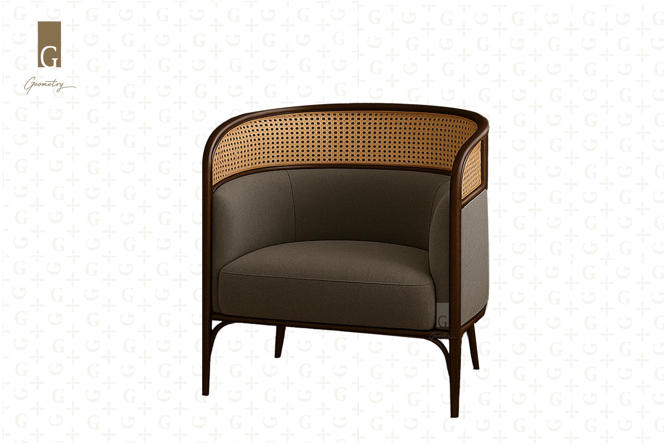 Riviera Cane Accent Chair