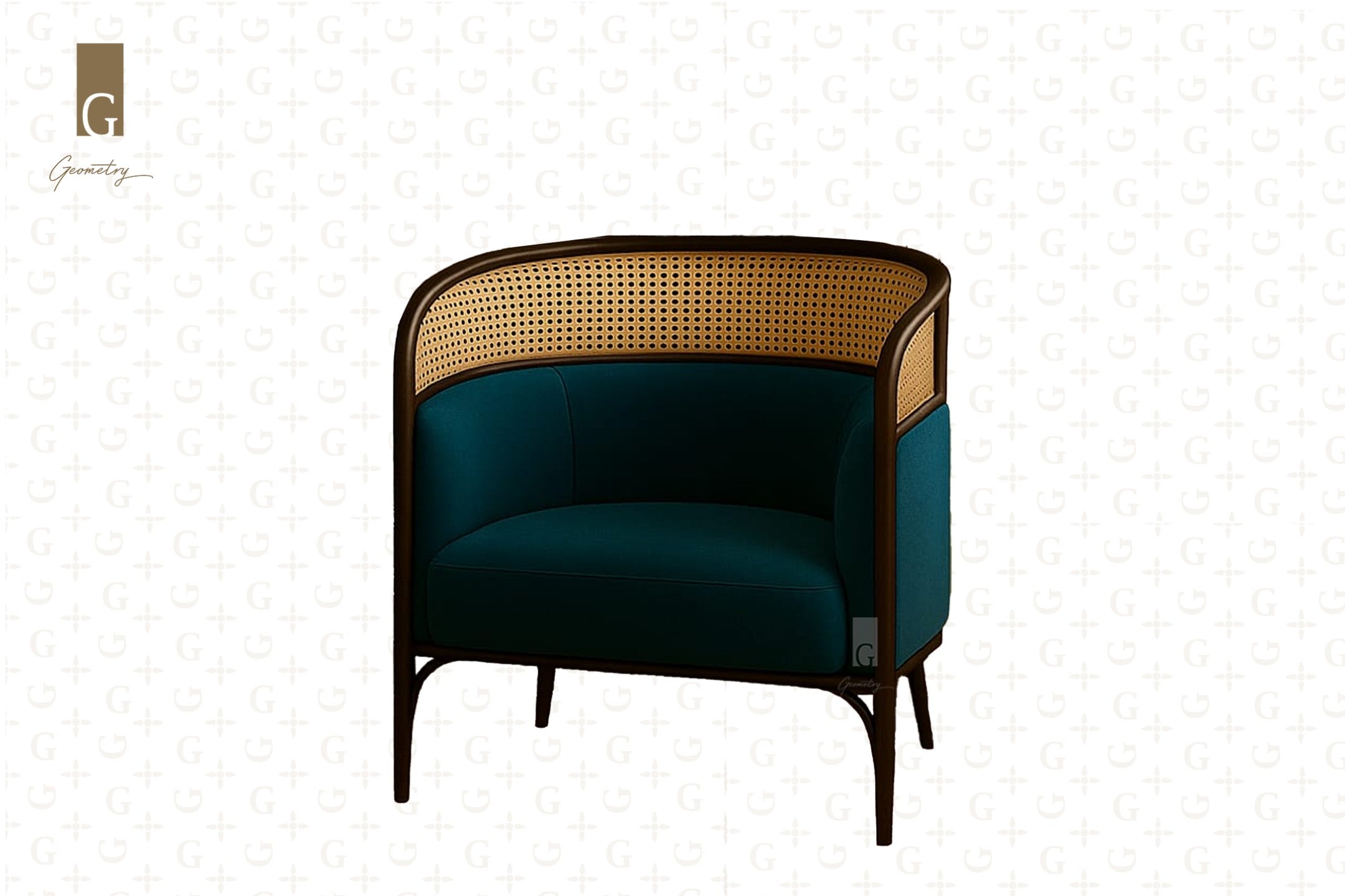 Riviera Cane Accent Chair