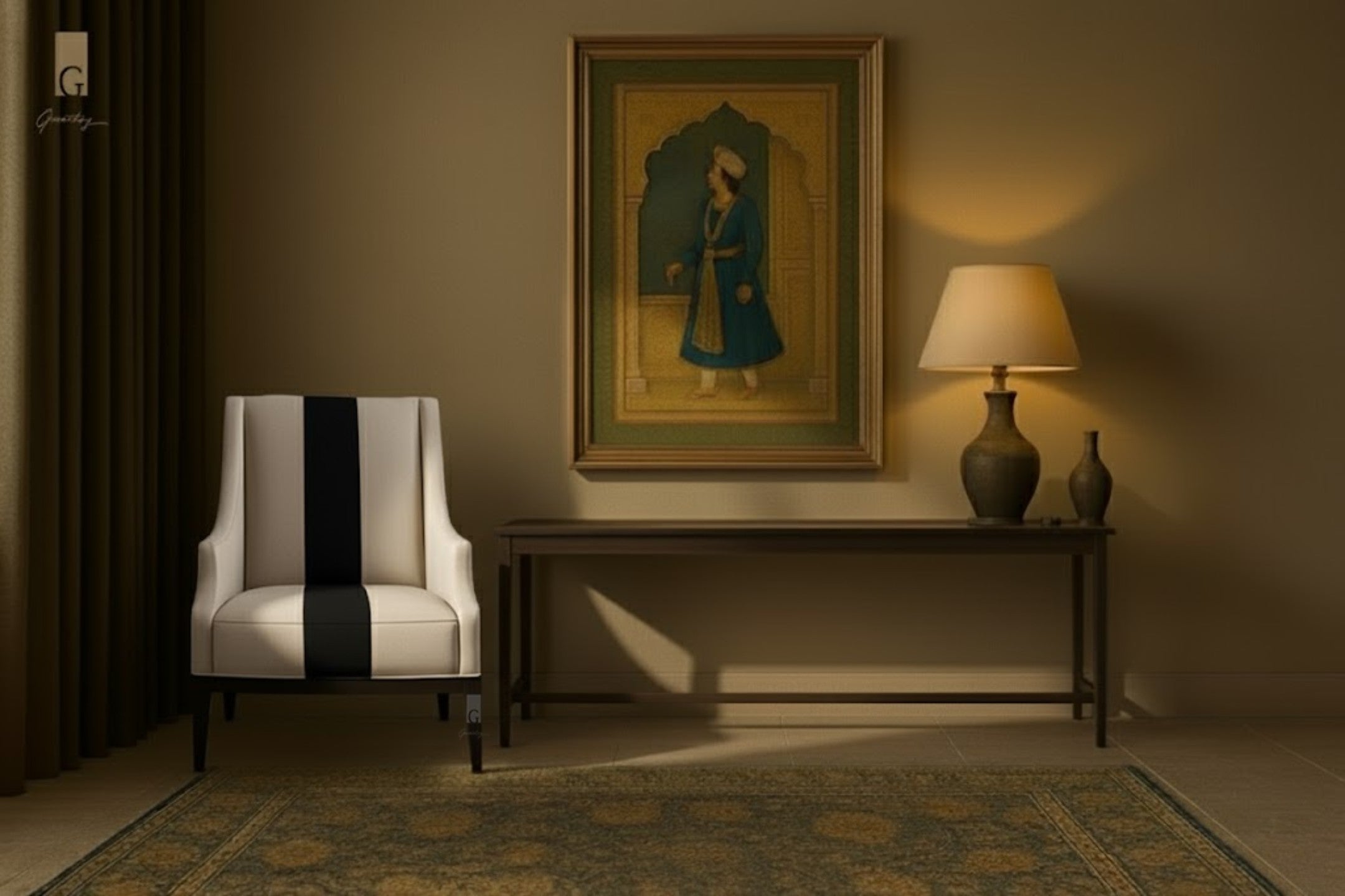 Soho Stripe Armchair