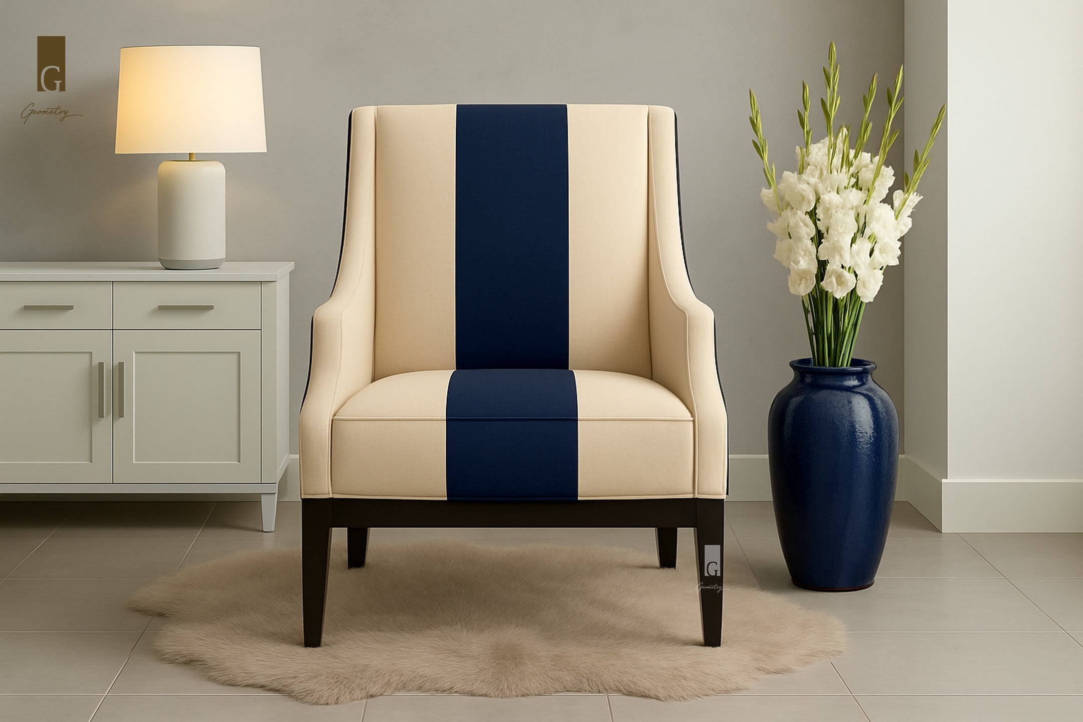 Soho Stripe Armchair