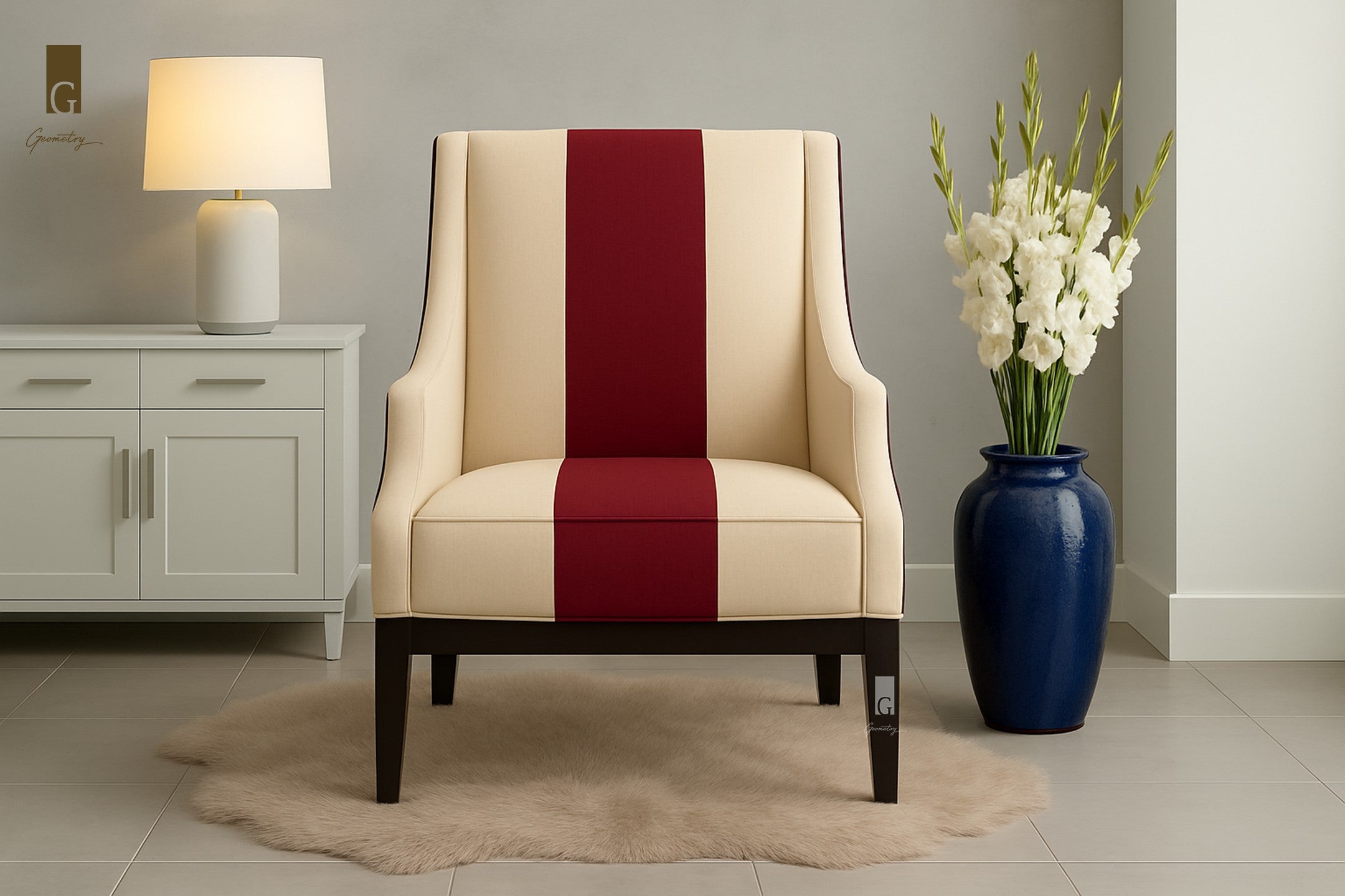 Soho Stripe Armchair