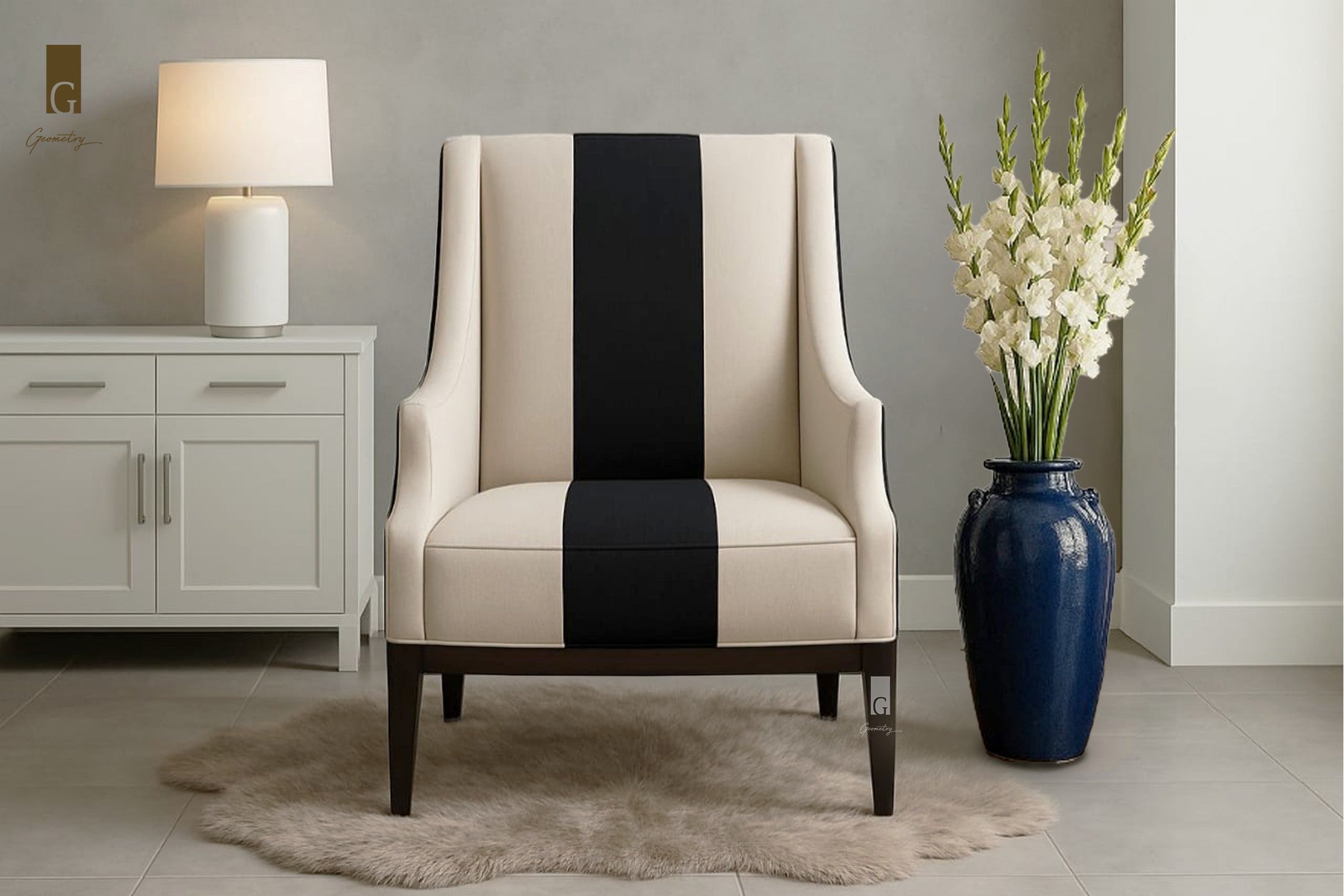 Soho Stripe Armchair