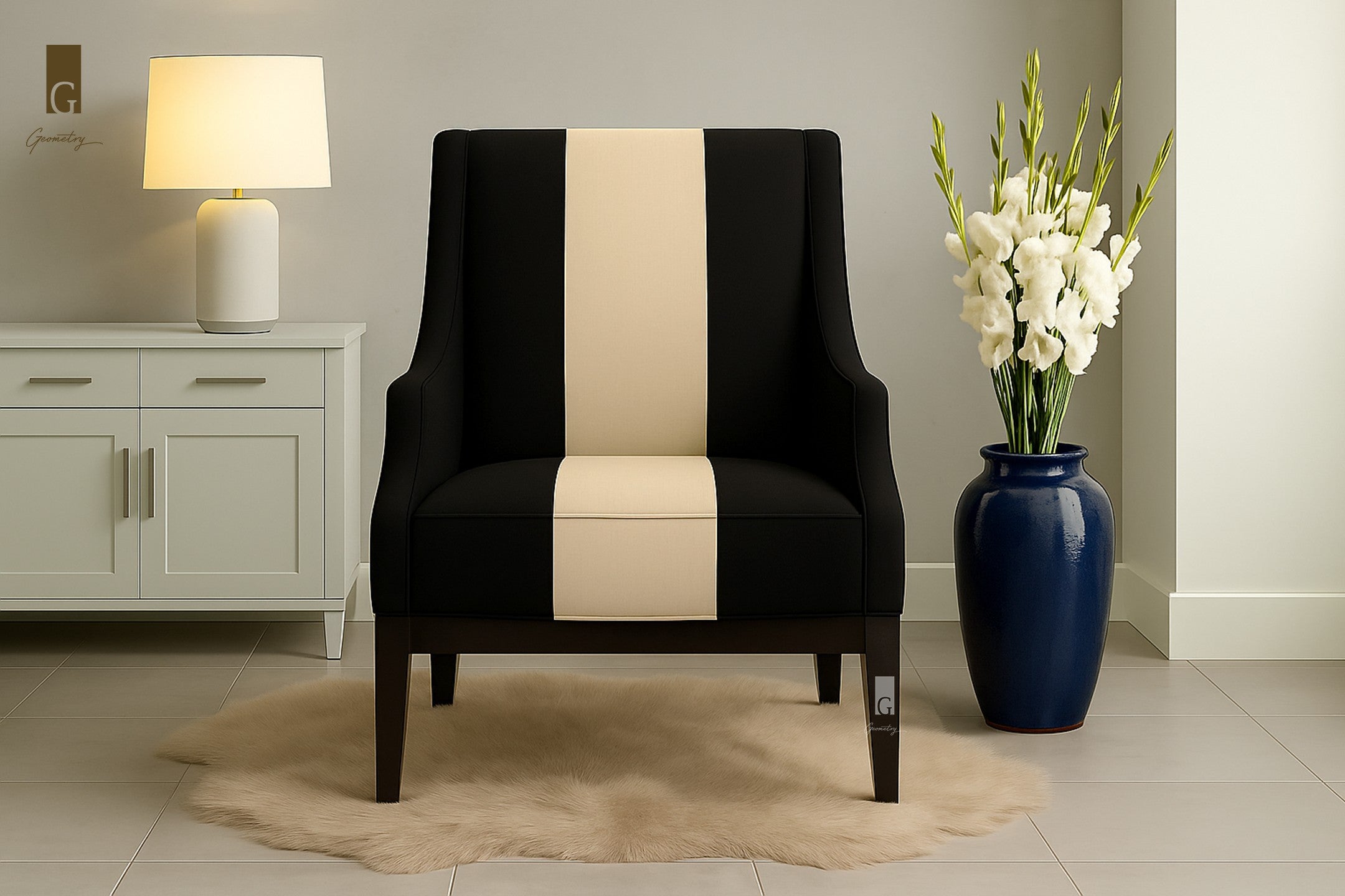 Soho Stripe Armchair