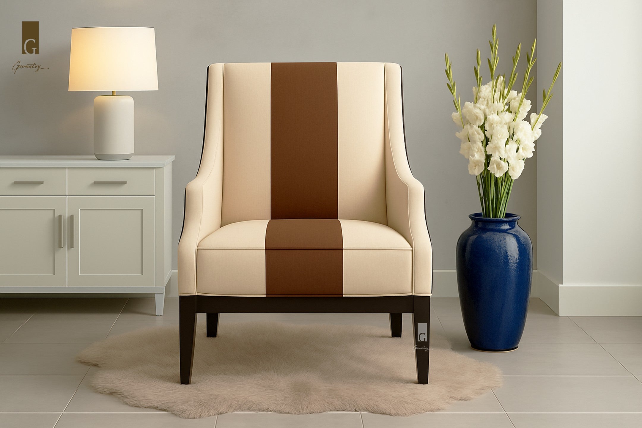 Soho Stripe Armchair