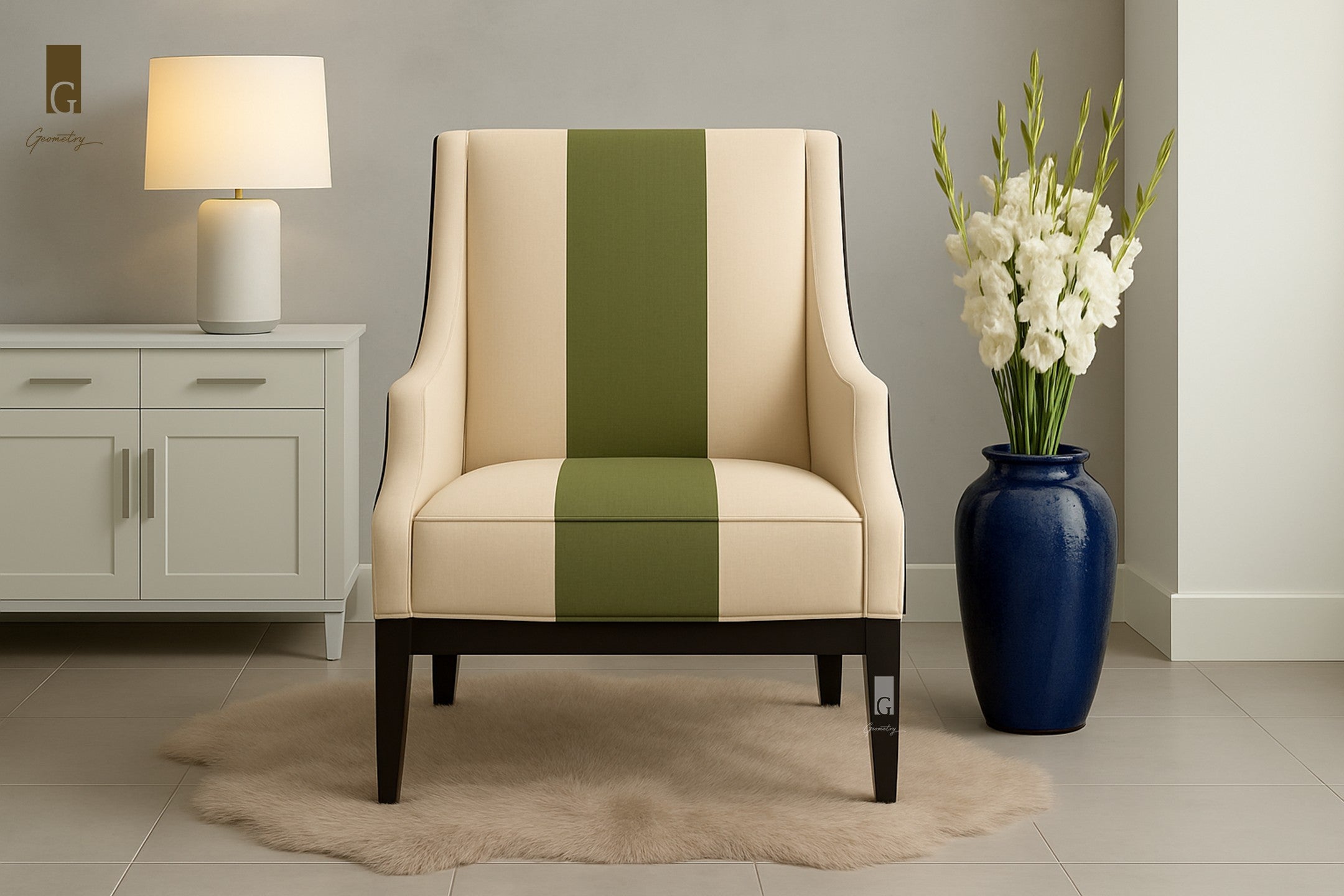 Soho Stripe Armchair