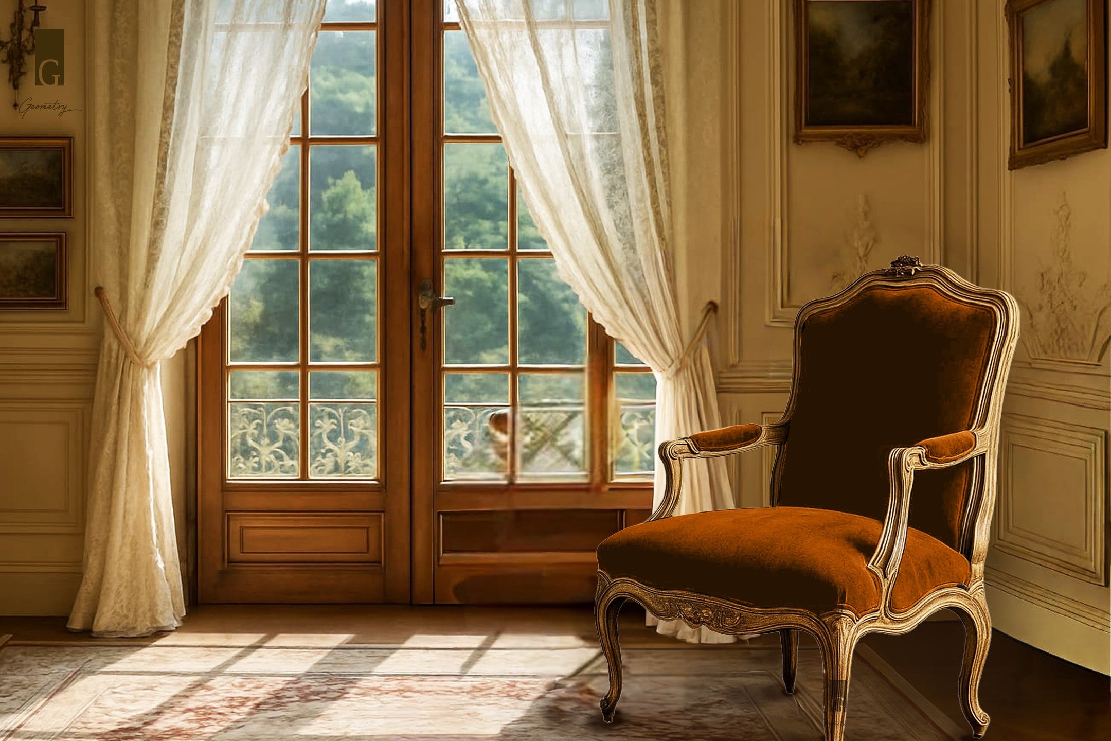 The Baroque Armchair