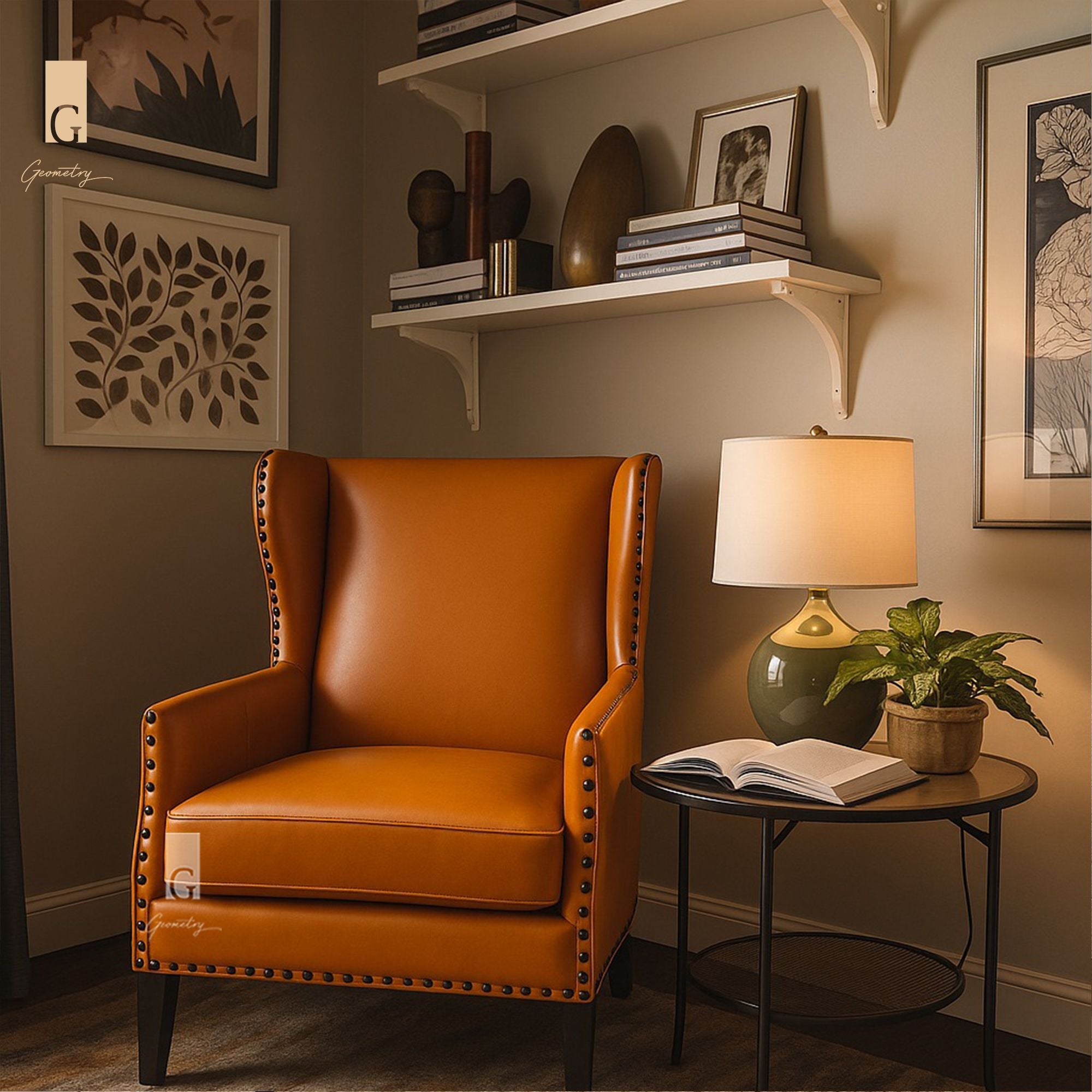 The Big Boss Wing Chair